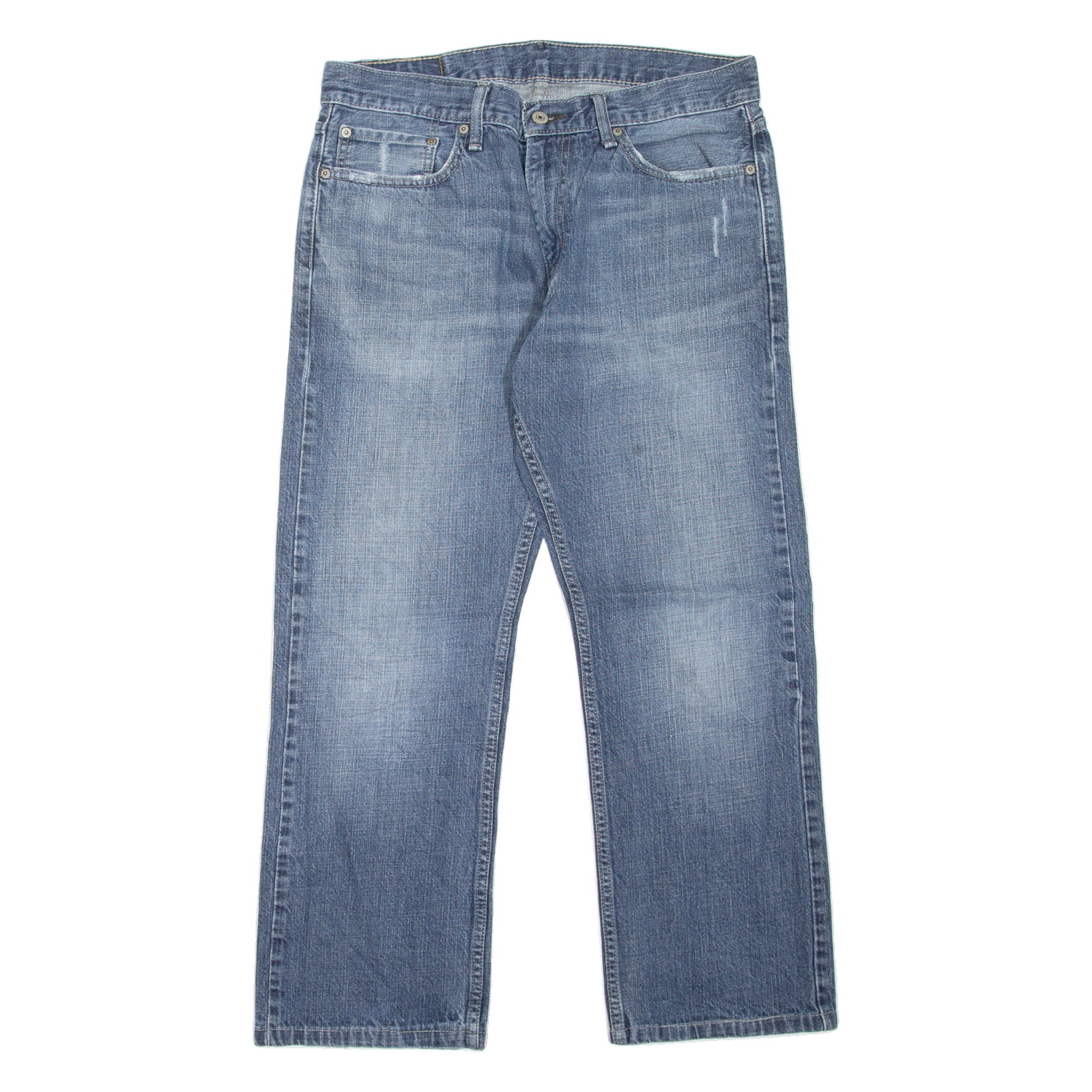 LEVI'S 514 Jeans Mens Blue Slim Straight Stone Wash W34 L30 Refurbished - N/A refurbished available on Cerqular