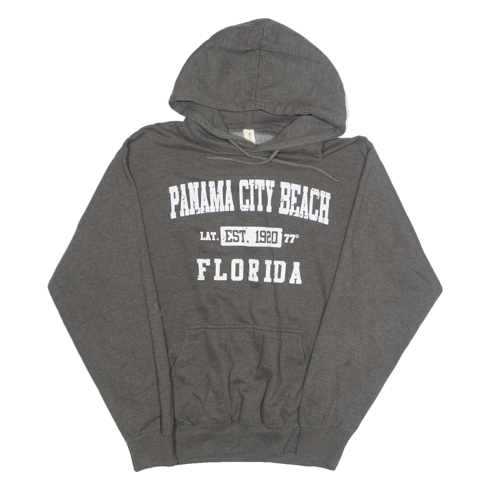BW ATTIRE Panama City Beach Florida Womens Grey Hoodie USA L Refurbished - N/A refurbished available on Cerqular