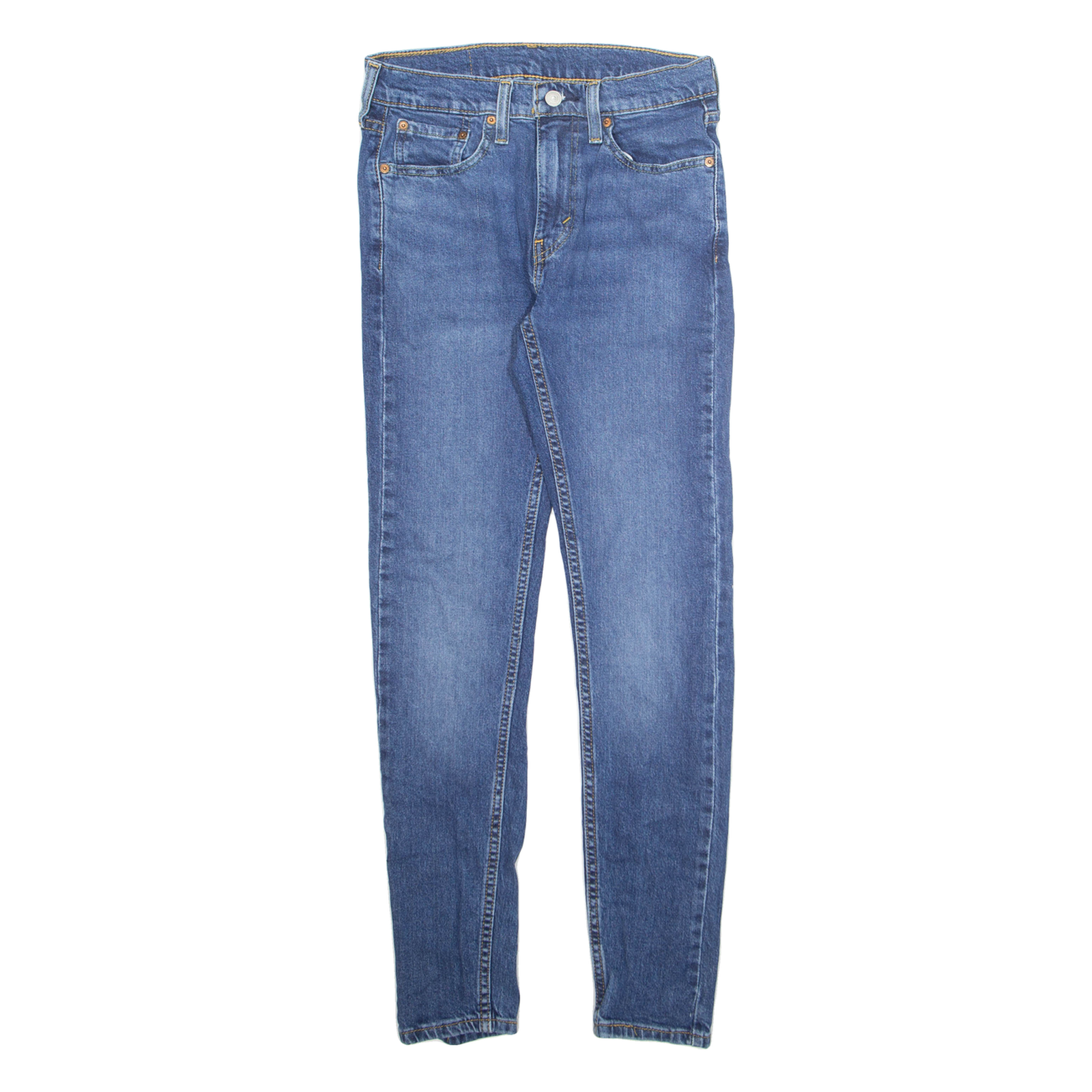 LEVI'S 519 Jeans Mens Blue Slim Skinny Stone Wash W29 L29 Refurbished - N/A refurbished available on Cerqular