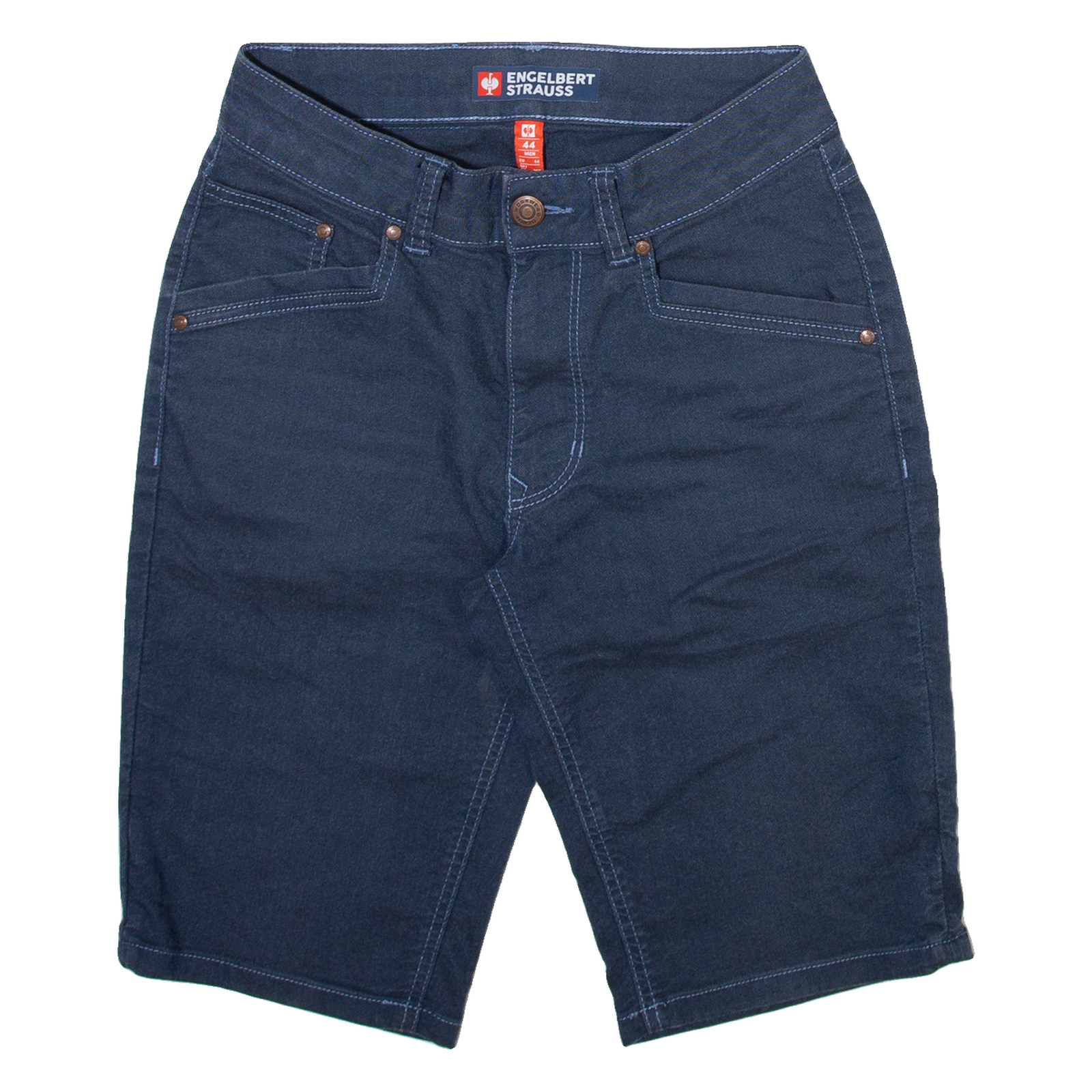 ENGELBERT STRAUSS Mens Casual Shorts Blue S W27 Refurbished - N/A refurbished available on Cerqular