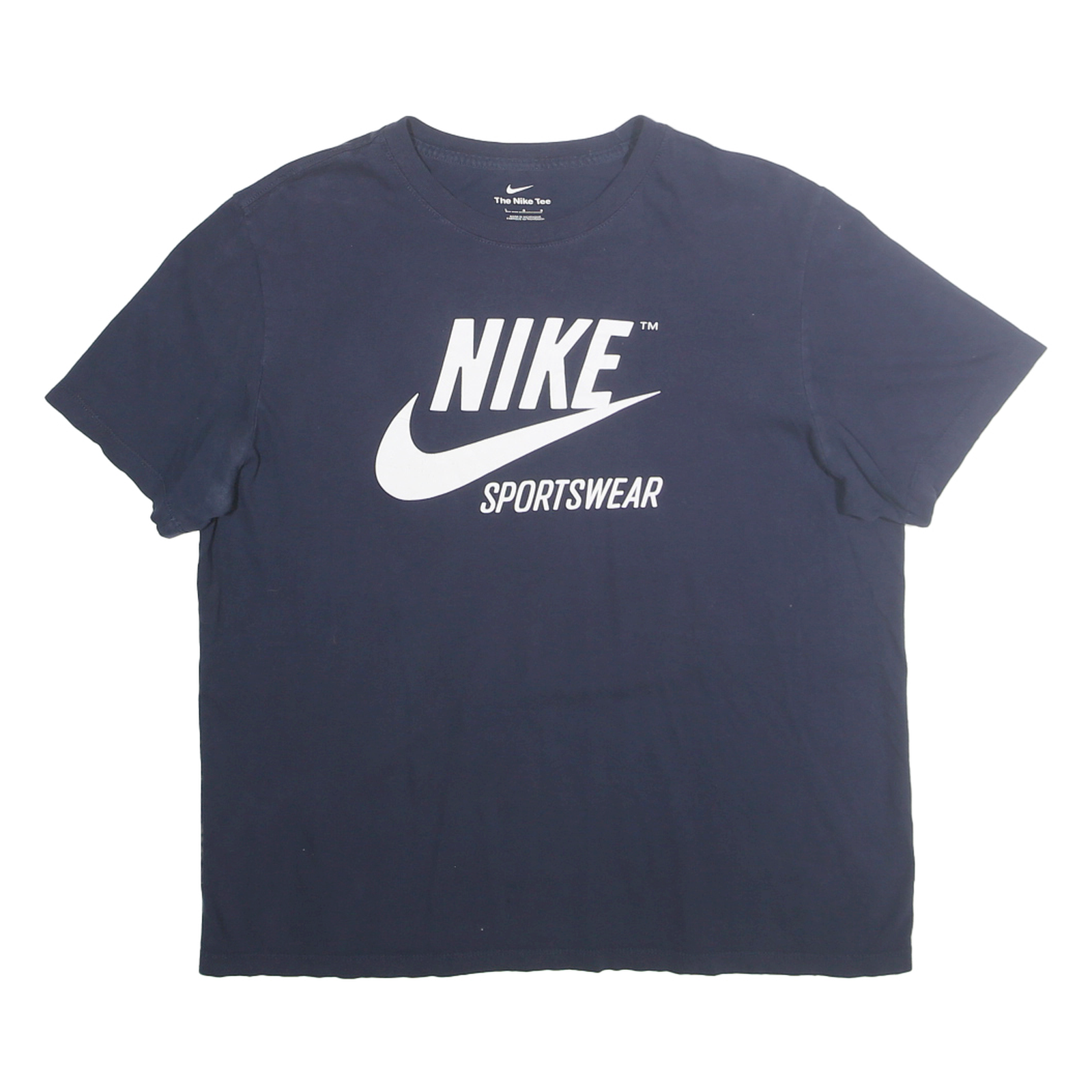 Buy NIKE Mens Navy Blue Sportswear Logo T-Shirt L Short Sleeve Crew Neck Cotton Refurbished - $18.19 NIKE Mens Navy Blue Sportswear Logo T-Shirt L Short Sleeve Crew Neck Cotton Refurbished - N/A refurbished available on Cerqular