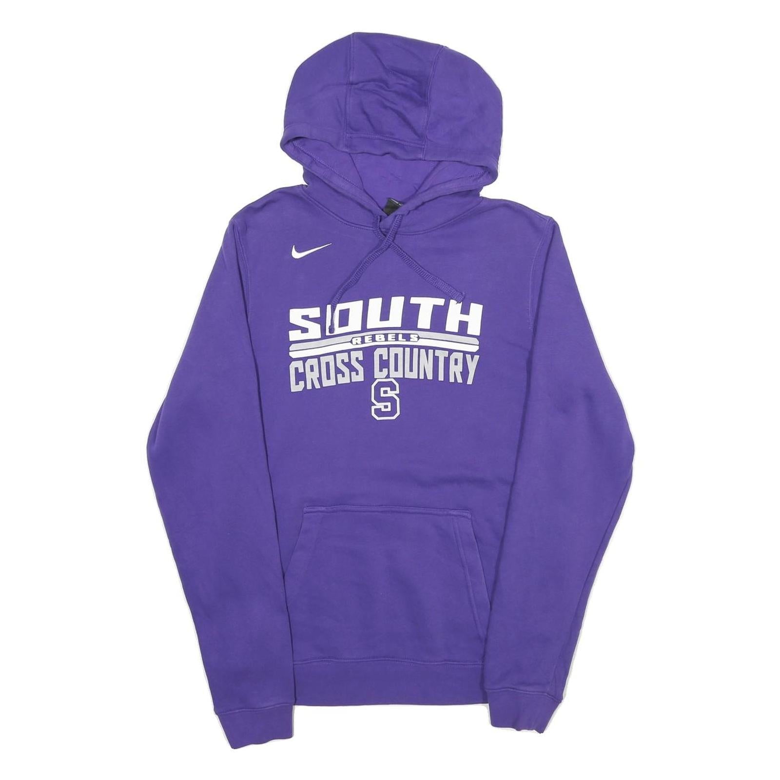 Buy NIKE Mens Purple South Rebels Cross Country Pullover Hoodie S Cotton Blend Refurbished - $41.59 NIKE Mens Purple South Rebels Cross Country Pullover Hoodie S Cotton Blend Refurbished - N/A refurbished available on Cerqular