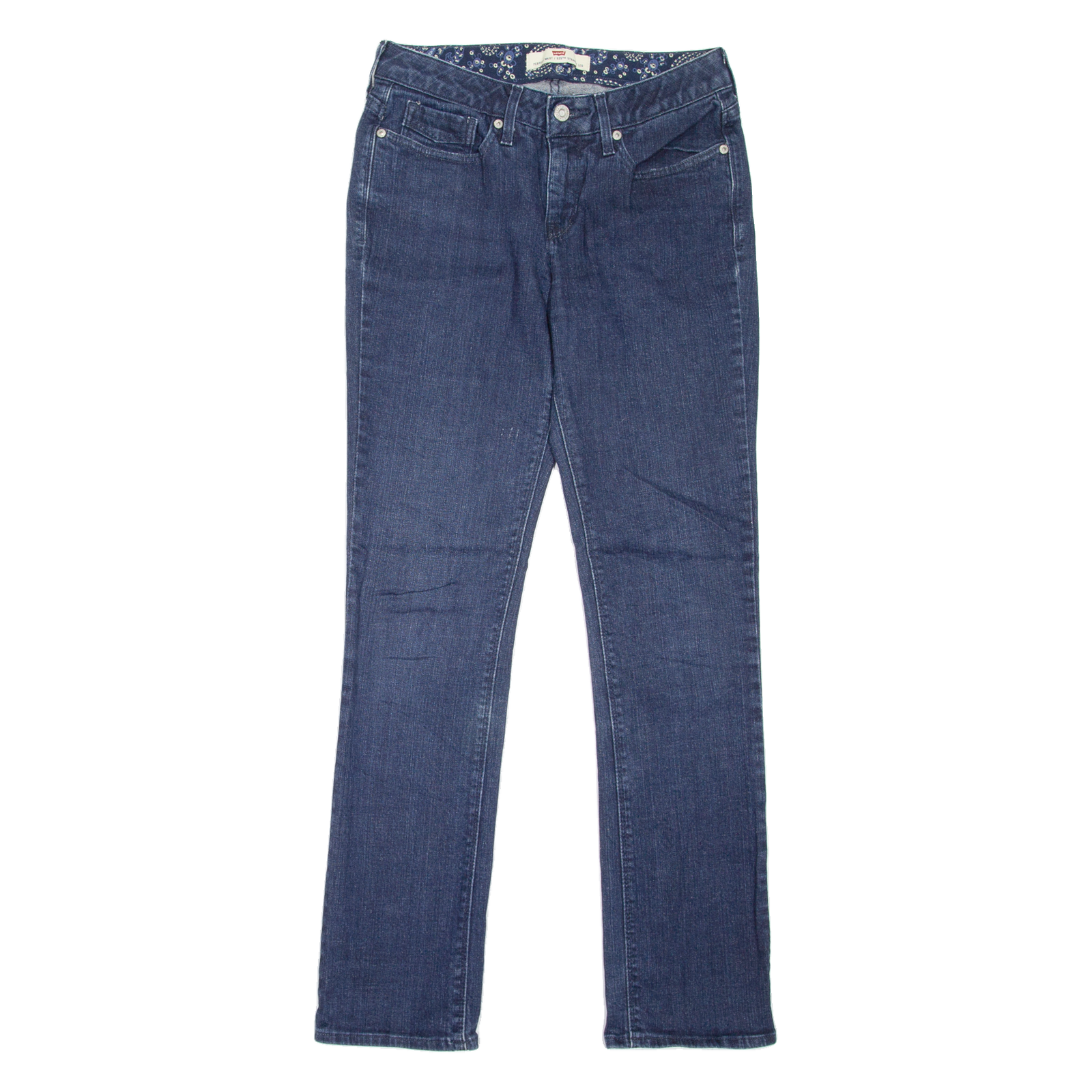 LEVI'S 525 Perfect Waist Womens Jeans Blue Slim Straight W28 L30 Refurbished - N/A refurbished available on Cerqular