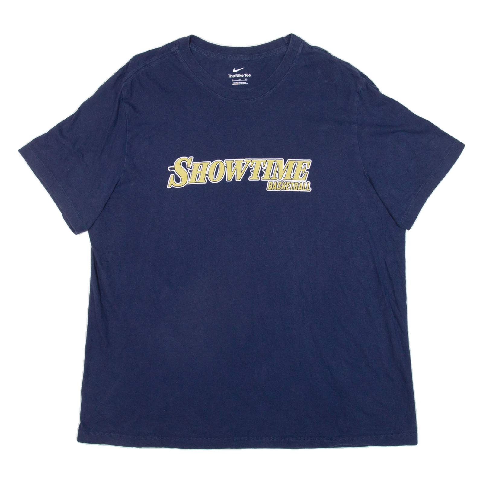 NIKE Showtime Basketball Mens T-Shirt Blue USA XL Refurbished - N/A refurbished available on Cerqular