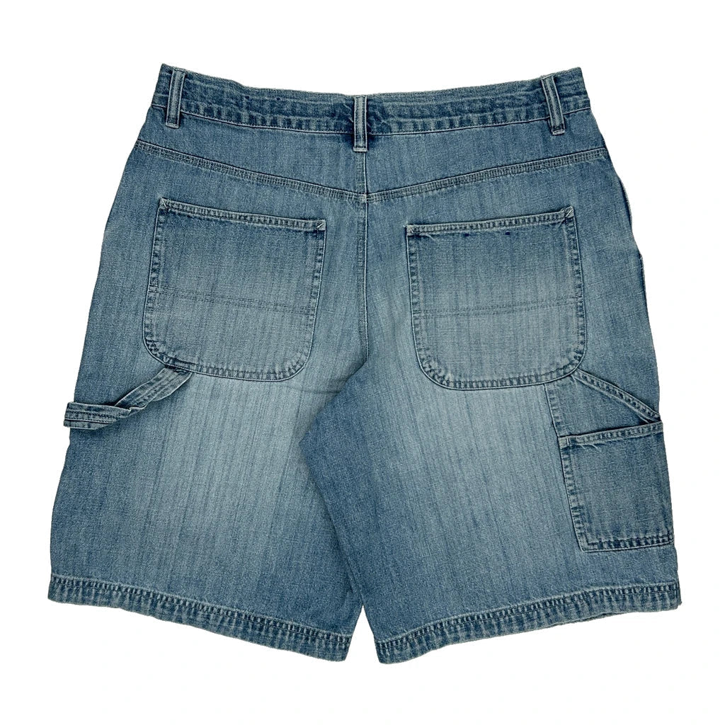 Buy Sargent Carpenter Shorts - 33W 10L Light Wash Cotton Refurbished - $17.67 Sargent Carpenter Shorts - 33W 10L Light Wash Cotton Refurbished - Thrifted (note: this is a term often used to describe second- refurbished available on Cerqular