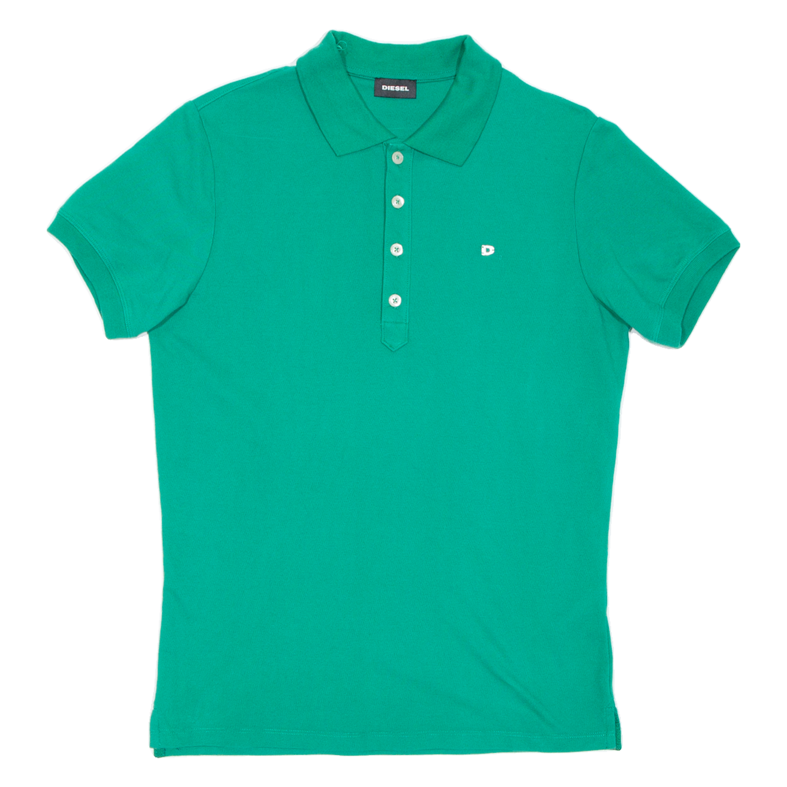 DIESEL Mens Polo Shirt Green S Refurbished - N/A refurbished available on Cerqular