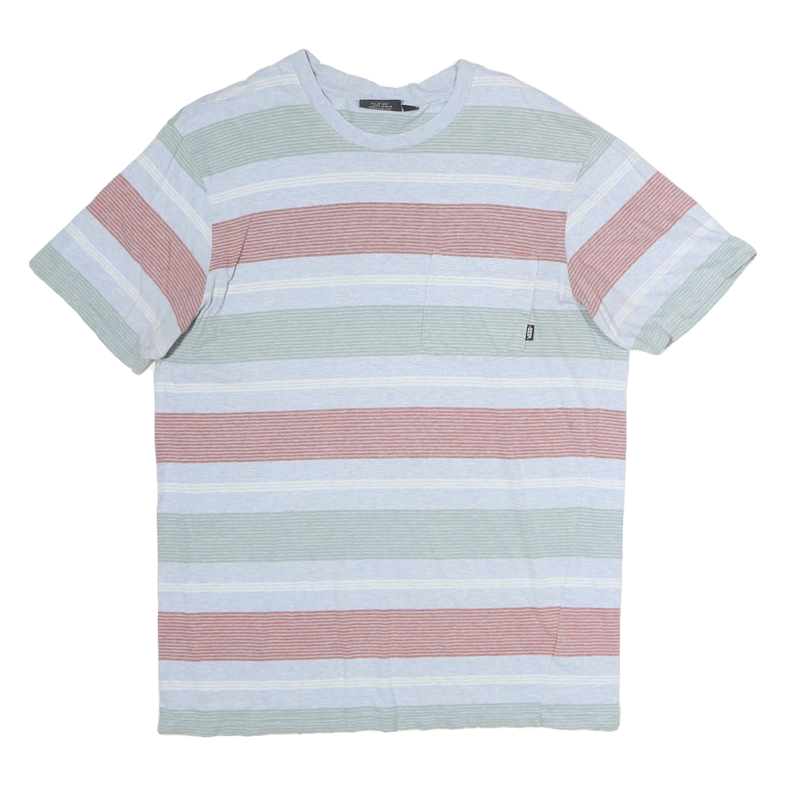 Buy VANS Mens Green & Red Stripe Pocket T-Shirt L Short Sleeve Crew Neck Cotton Refurbished - $15.59 VANS Mens Green & Red Stripe Pocket T-Shirt L Short Sleeve Crew Neck Cotton Refurbished - N/A refurbished available on Cerqular