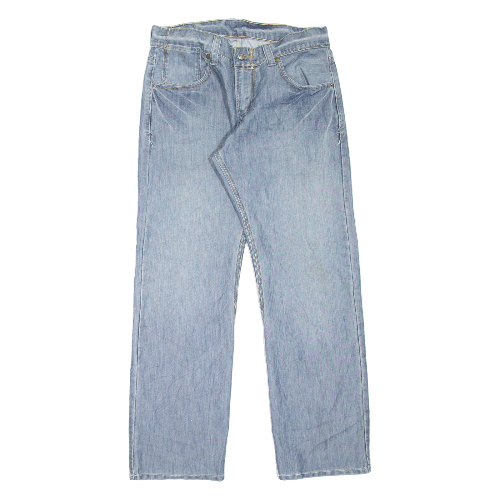 LEVI'S 514 Jeans Mens Blue Slim Straight W33 L30 Refurbished - N/A refurbished available on Cerqular