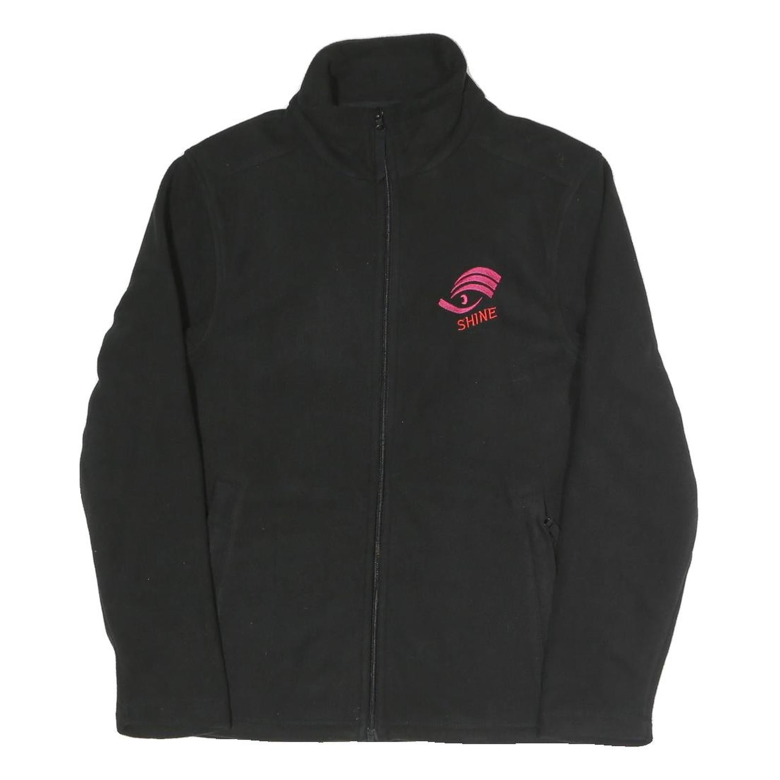 REGATTA Womens Black Polyester Blend Zip Up Jacket M Fleece Casual Outdoor Warm Refurbished - N/A refurbished available on Cerqular