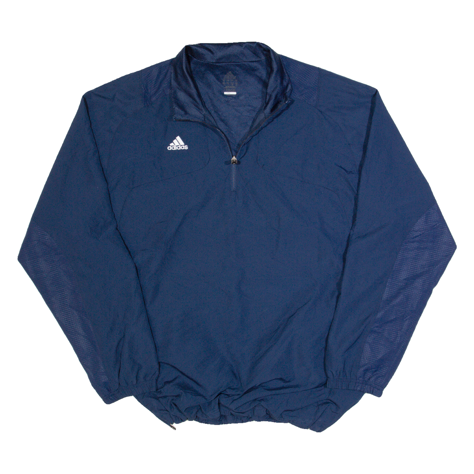 ADIDAS Mens Pullover Jacket Blue L Refurbished - N/A refurbished available on Cerqular