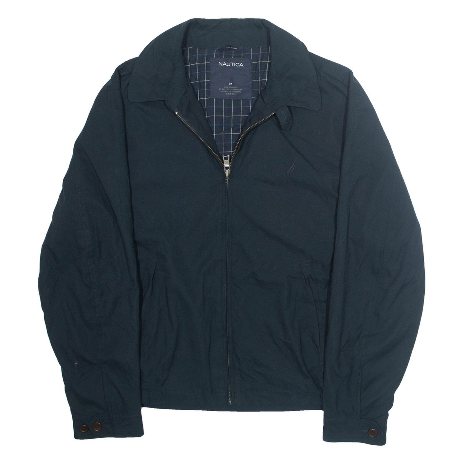 Buy NAUTICA Mens Lined Jacket Blue M Refurbished - $46.79 NAUTICA Mens Lined Jacket Blue M Refurbished - N/A refurbished available on Cerqular