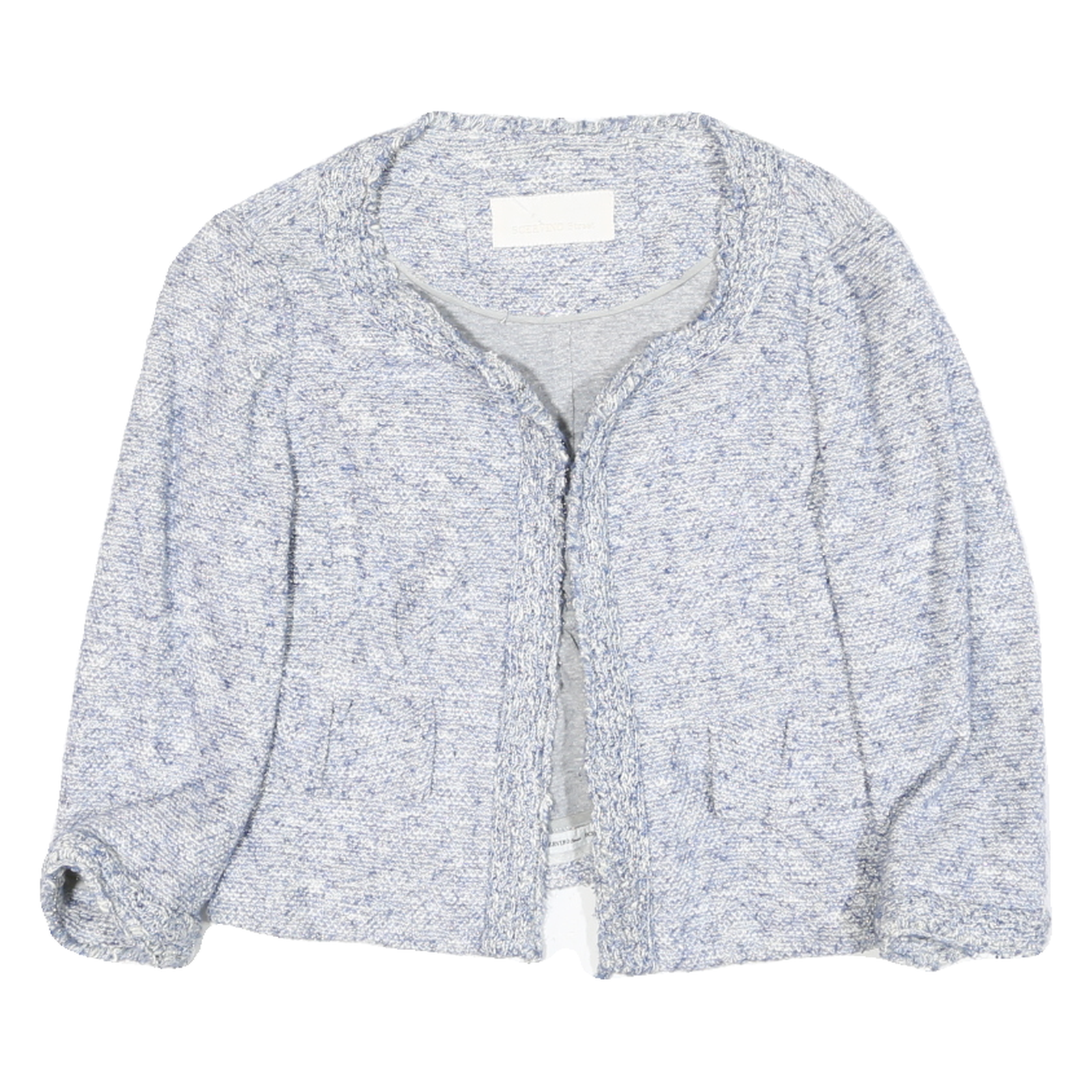 Buy SCERVINO Womens Blue Cotton Blend Jacket S Woven Plain Stylish Elegant Refurbished - $37.69 SCERVINO Womens Blue Cotton Blend Jacket S Woven Plain Stylish Elegant Refurbished - N/A refurbished available on Cerqular