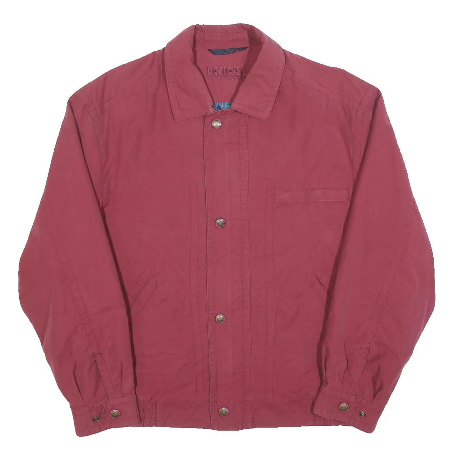 Buy KEMPEL Mens Red Jacket S Polyester Blend Classic Zip Plain Casual Lightweight Refurbished - $37.69 KEMPEL Mens Red Jacket S Polyester Blend Classic Zip Plain Casual Lightweight Refurbished - N/A refurbished available on Cerqular