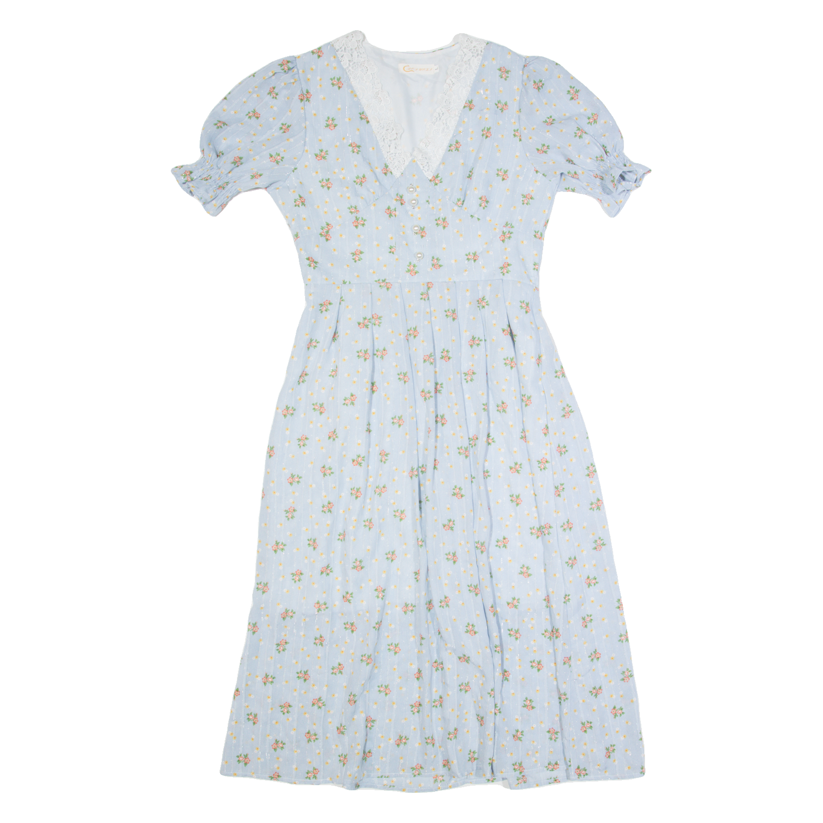 Buy Womens A-Line Dress Blue Floral Short Sleeve Long L Refurbished - $27.29 Womens A-Line Dress Blue Floral Short Sleeve Long L Refurbished - N/A refurbished available on Cerqular