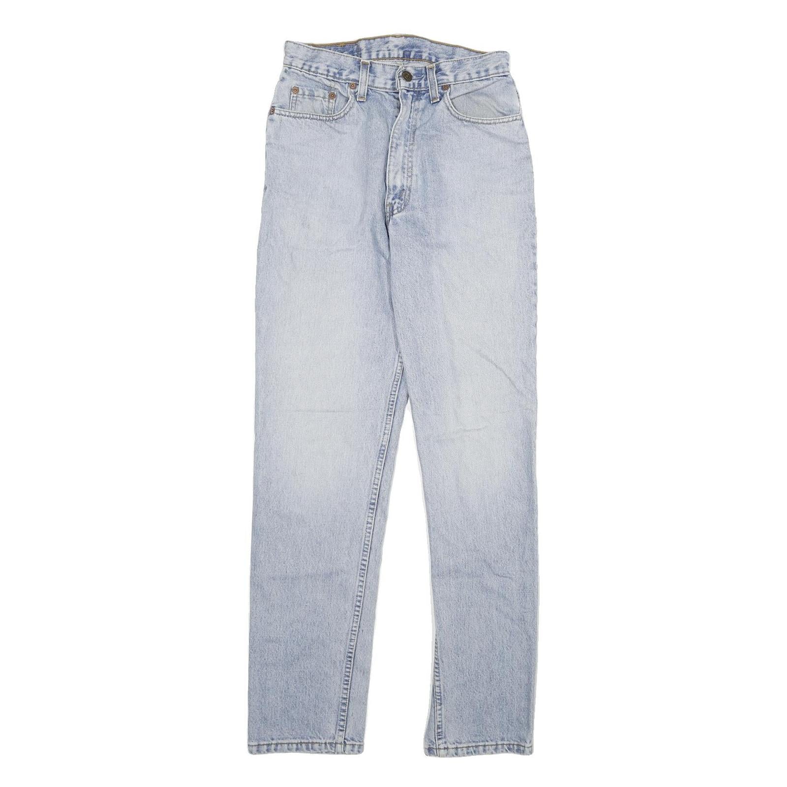 LEVI'S Mens Slim Blue Denim Light Jeans W26 L30 Cotton Blend Zip Classic Fit Refurbished - N/A refurbished available on Cerqular
