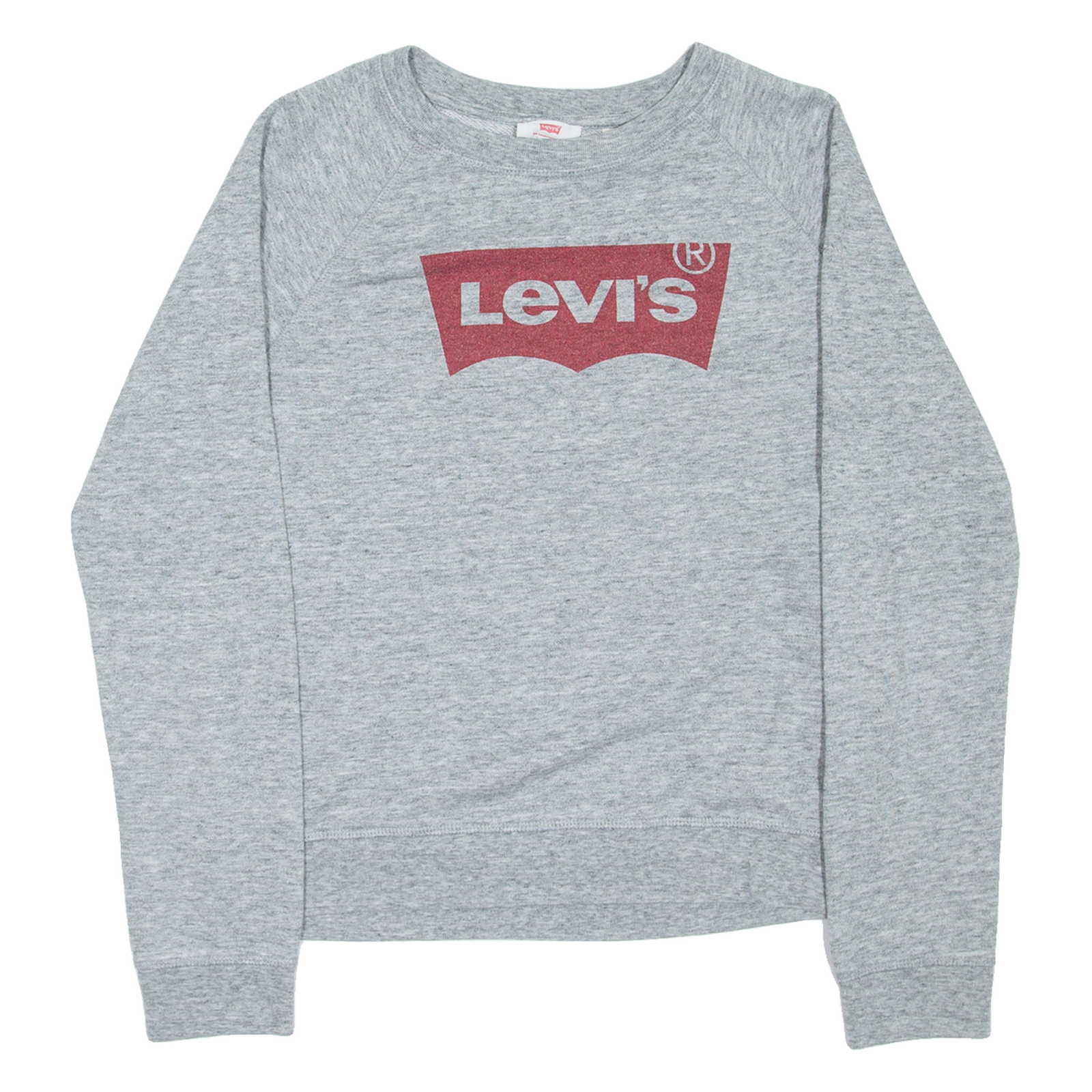 LEVI'S Womens Sweatshirt Grey S Refurbished - N/A refurbished available on Cerqular