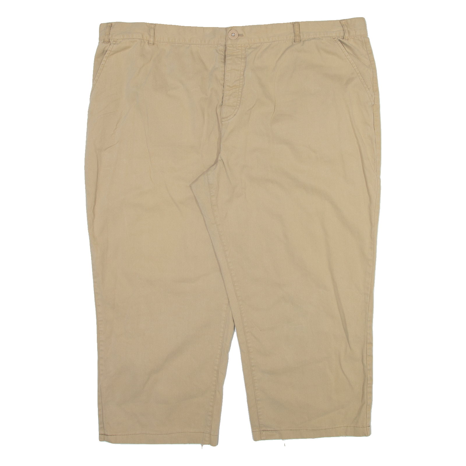 KICKERS Mens Trousers Beige Relaxed Straight W44 L23 Refurbished - N/A refurbished available on Cerqular