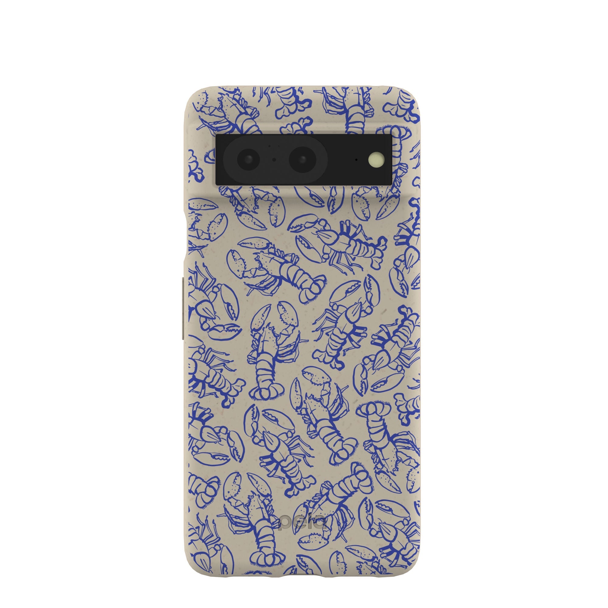 London Fog Blue Lobster Google Pixel 8 Case Refurbished - Pela Case refurbished available on Cerqular