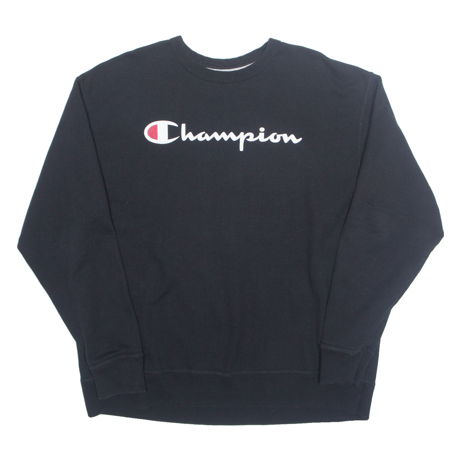 CHAMPION Mens Sweatshirt Black XL Refurbished - N/A refurbished available on Cerqular