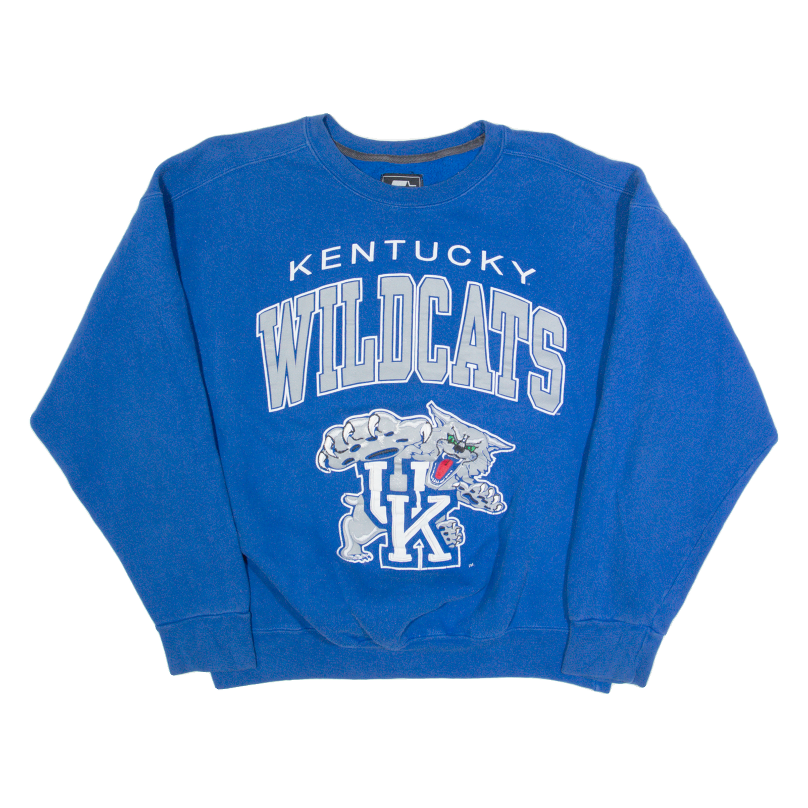 STARTER Kentucky Wildcats Womens Sweatshirt Blue 90s USA L Refurbished - N/A refurbished available on Cerqular