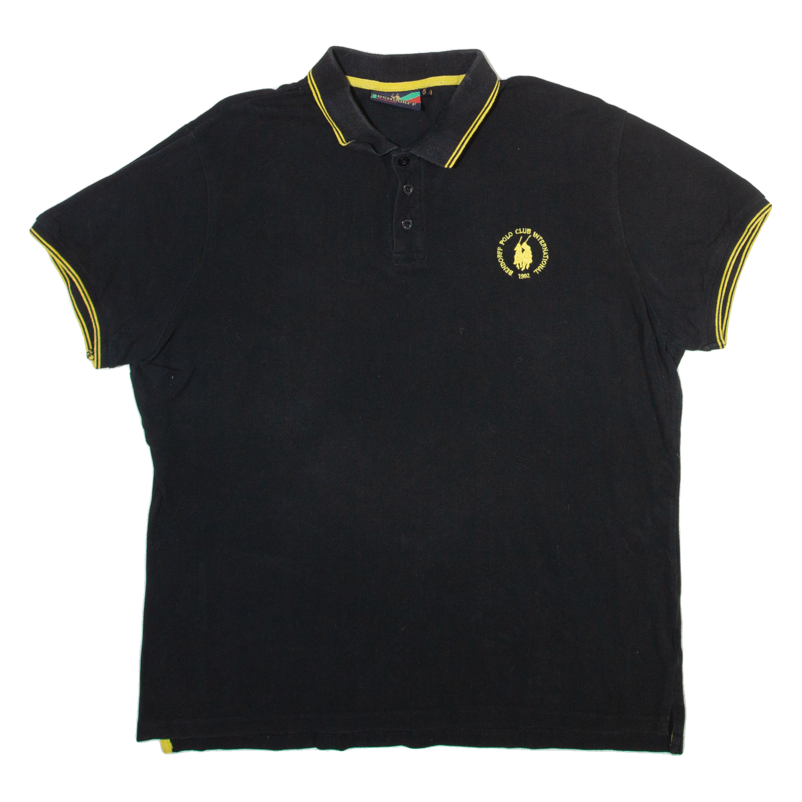 BENDORFF Mens Polo Shirt Black XL Refurbished - N/A refurbished available on Cerqular