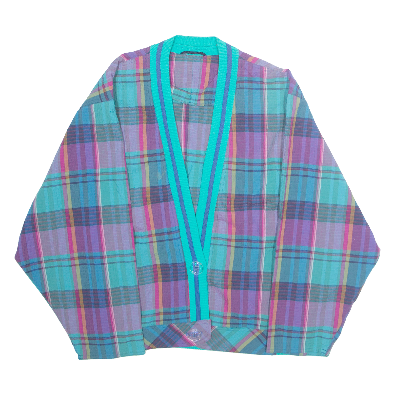 Womens Jacket Purple Plaid M Refurbished - N/A refurbished available on Cerqular