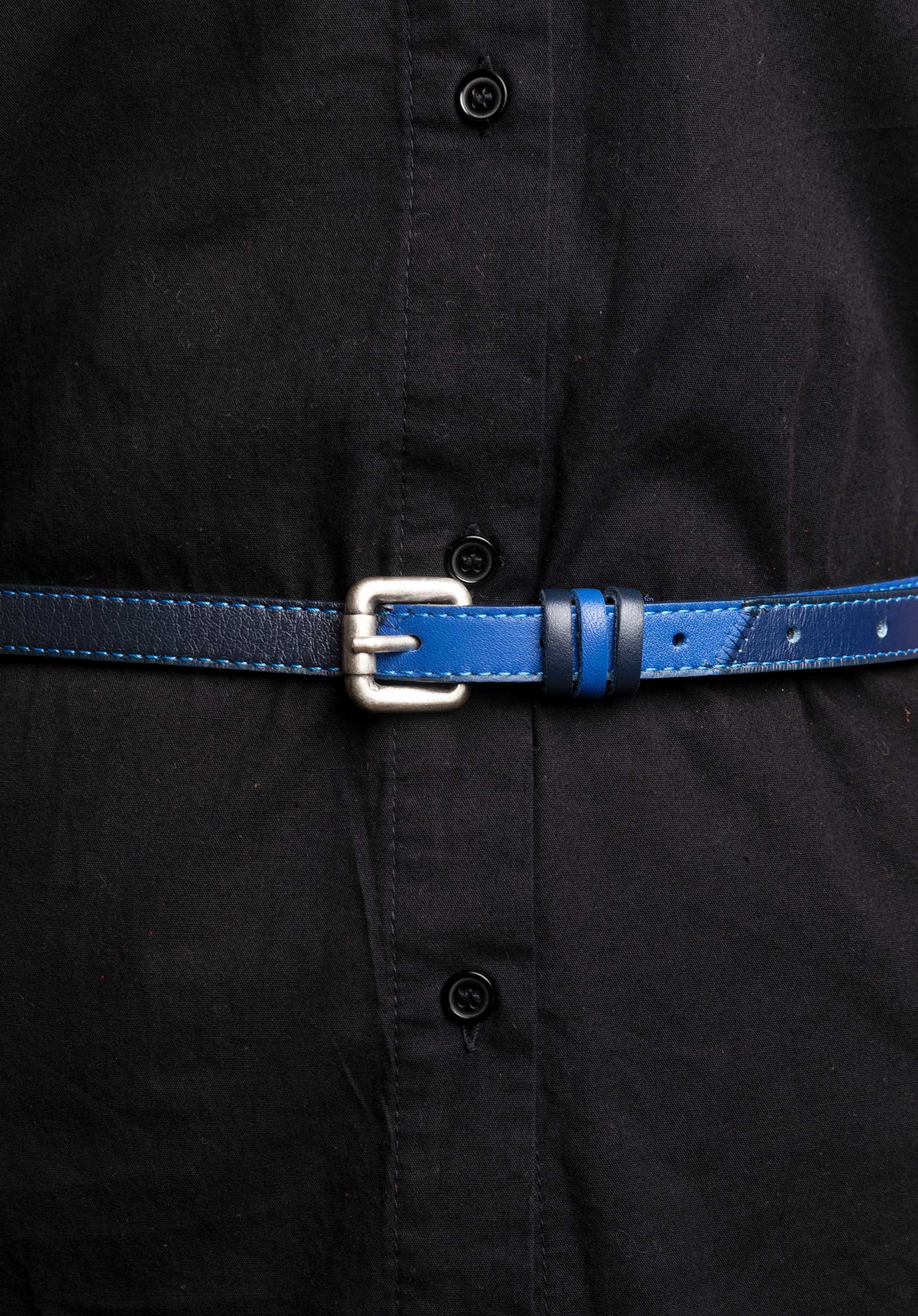 Belt  5704 Blue | Color: BLUE | Size: 80 Refurbished - Rue Madame is a known brand, and the standardized name is " refurbished available on Cerqular