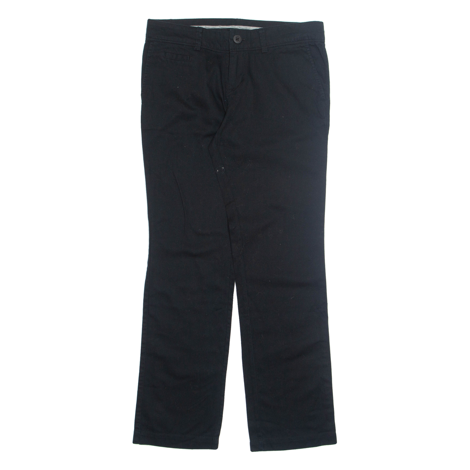 NIKE Chino Womens Trousers Black Regular Straight W30 L30 Refurbished - N/A refurbished available on Cerqular