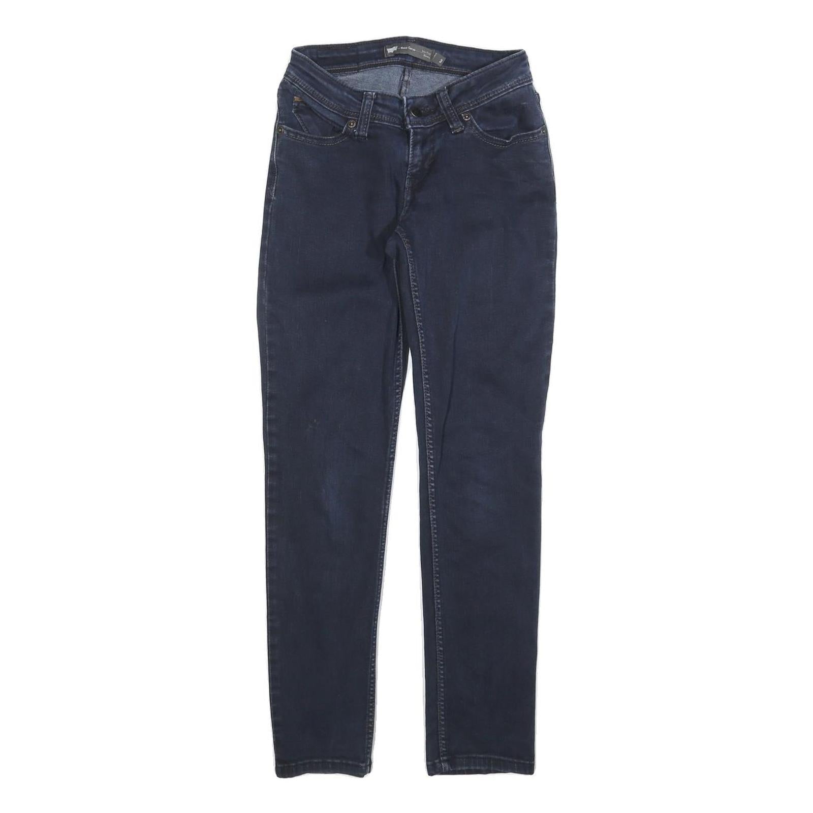 LEVI'S Womens Jeans Blue Slim Skinny Denim Medium W26 L30 Stretch Comfort Refurbished - N/A refurbished available on Cerqular