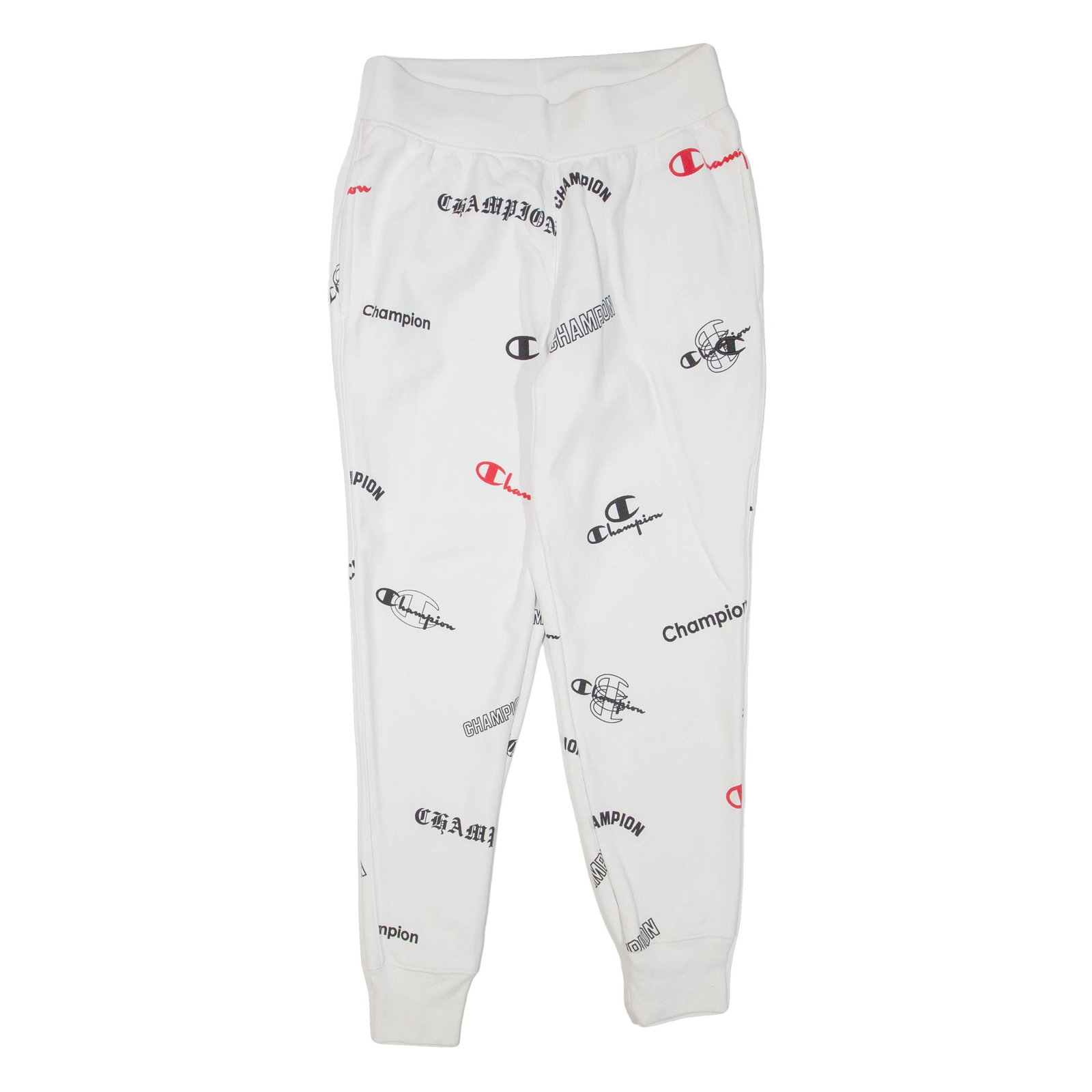 CHAMPION Mens Joggers White Tapered M W28 L30 Refurbished - N/A refurbished available on Cerqular
