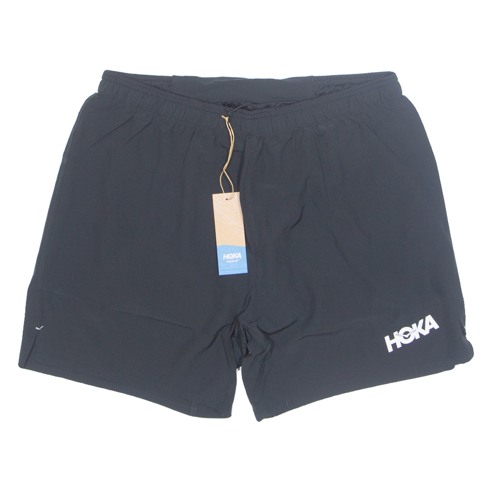 HOKA ONE ONE Womens Sports Shorts Black Relaxed L W32 Refurbished - N/A refurbished available on Cerqular
