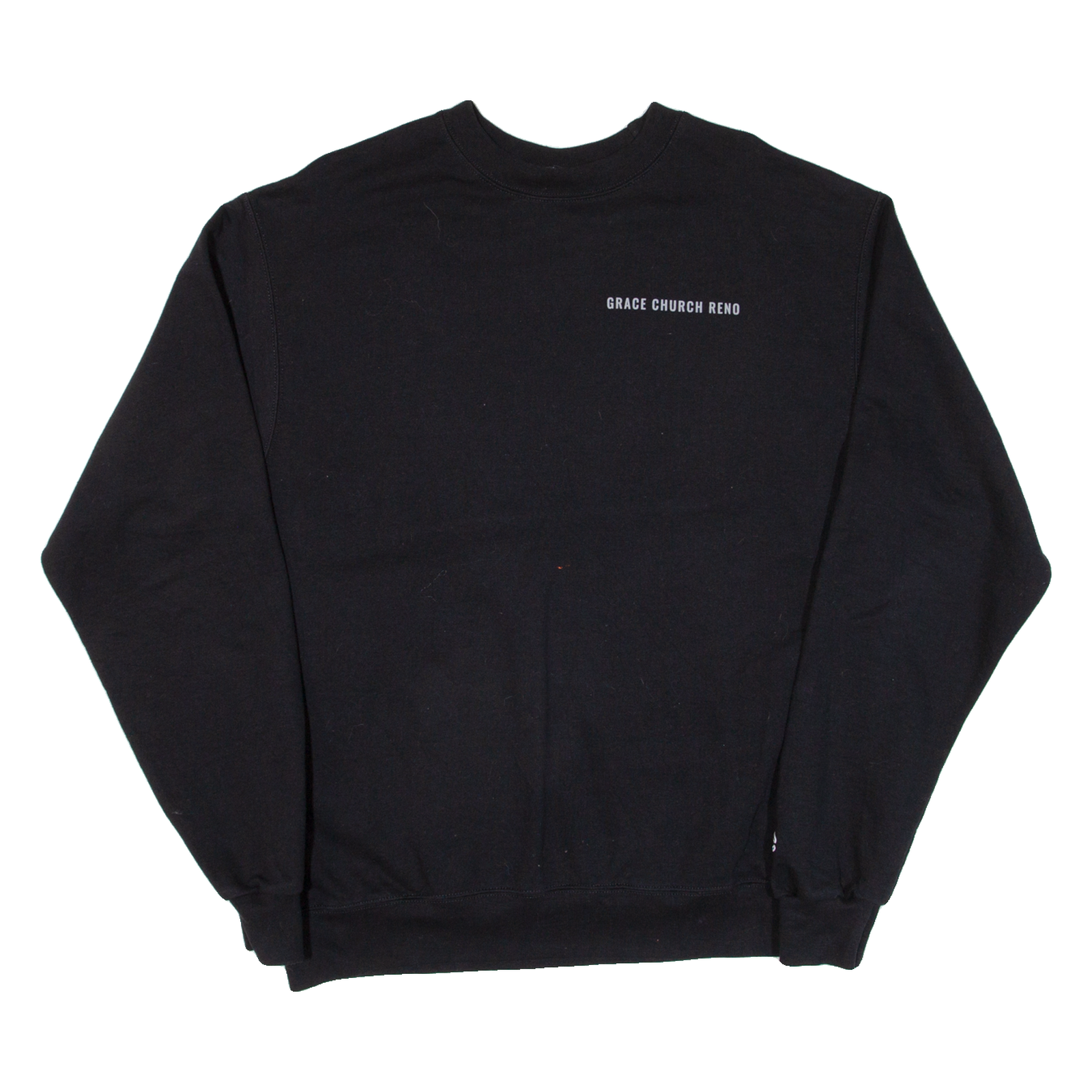 CHAMPION Grace Church Reno Mens Sweatshirt Black L Refurbished - N/A refurbished available on Cerqular