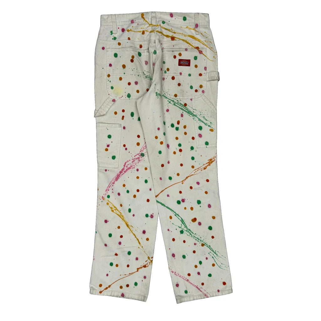 Dickies Carpenter Trousers - 28W UK 8 Multicoloured Cotton Refurbished - Thrifted (note: this is a term often used to describe second- refurbished available on Cerqular