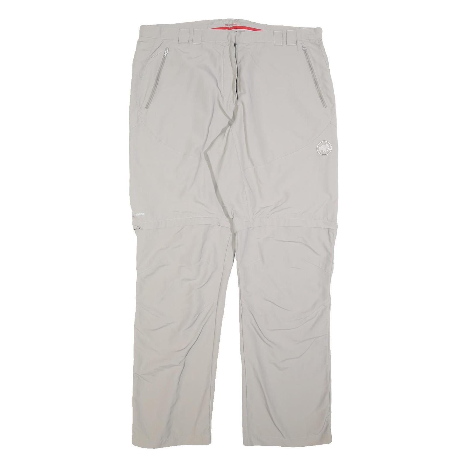 MAMMUT Womens Polyester Blend Beige Regular Fit Straight Leg Trousers W36 L32 Refurbished - N/A refurbished available on Cerqular