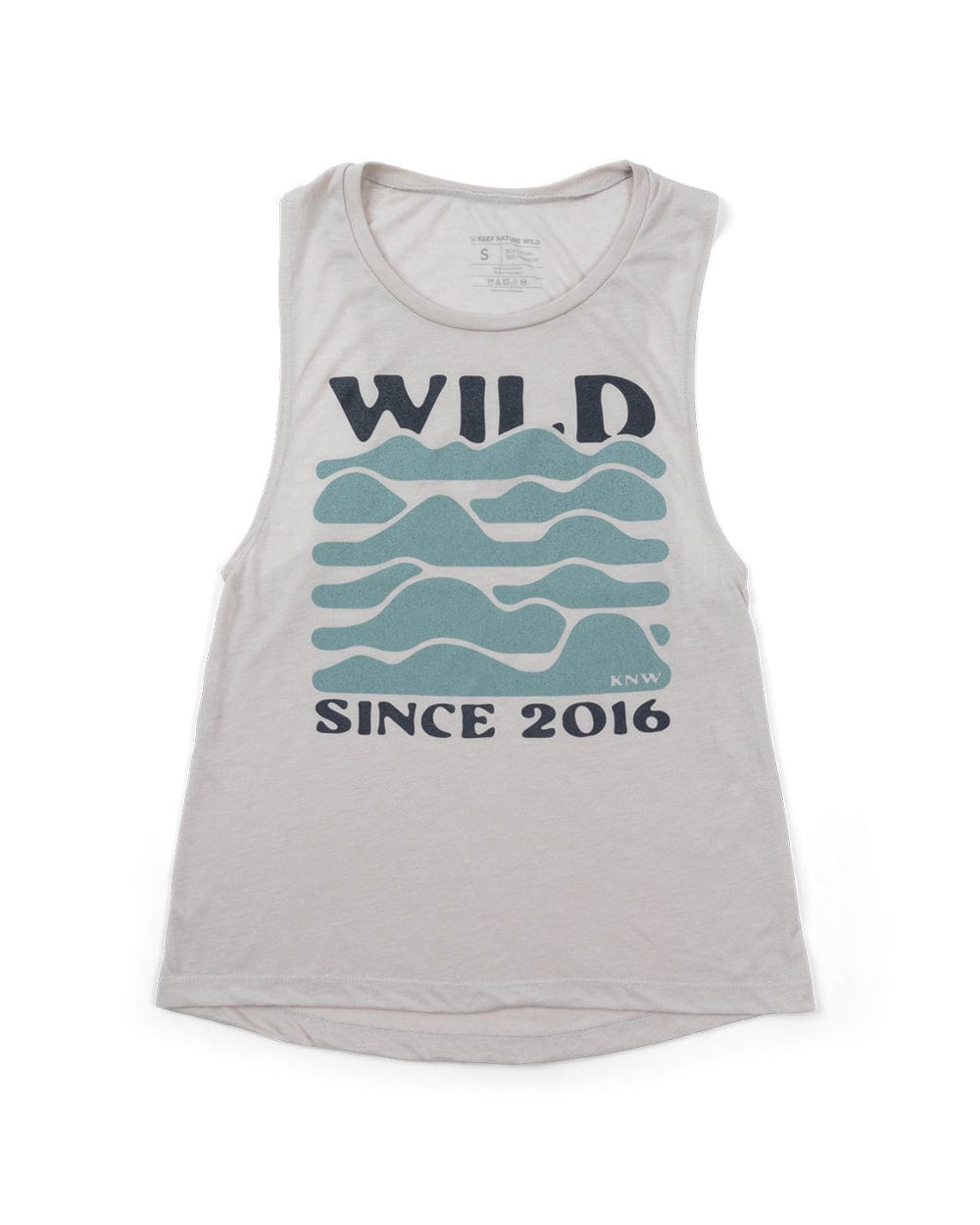 Wild Sierra Women’s Muscle Tank | Dust | Size: XXL Refurbished - Keep Nature Wild refurbished available on Cerqular