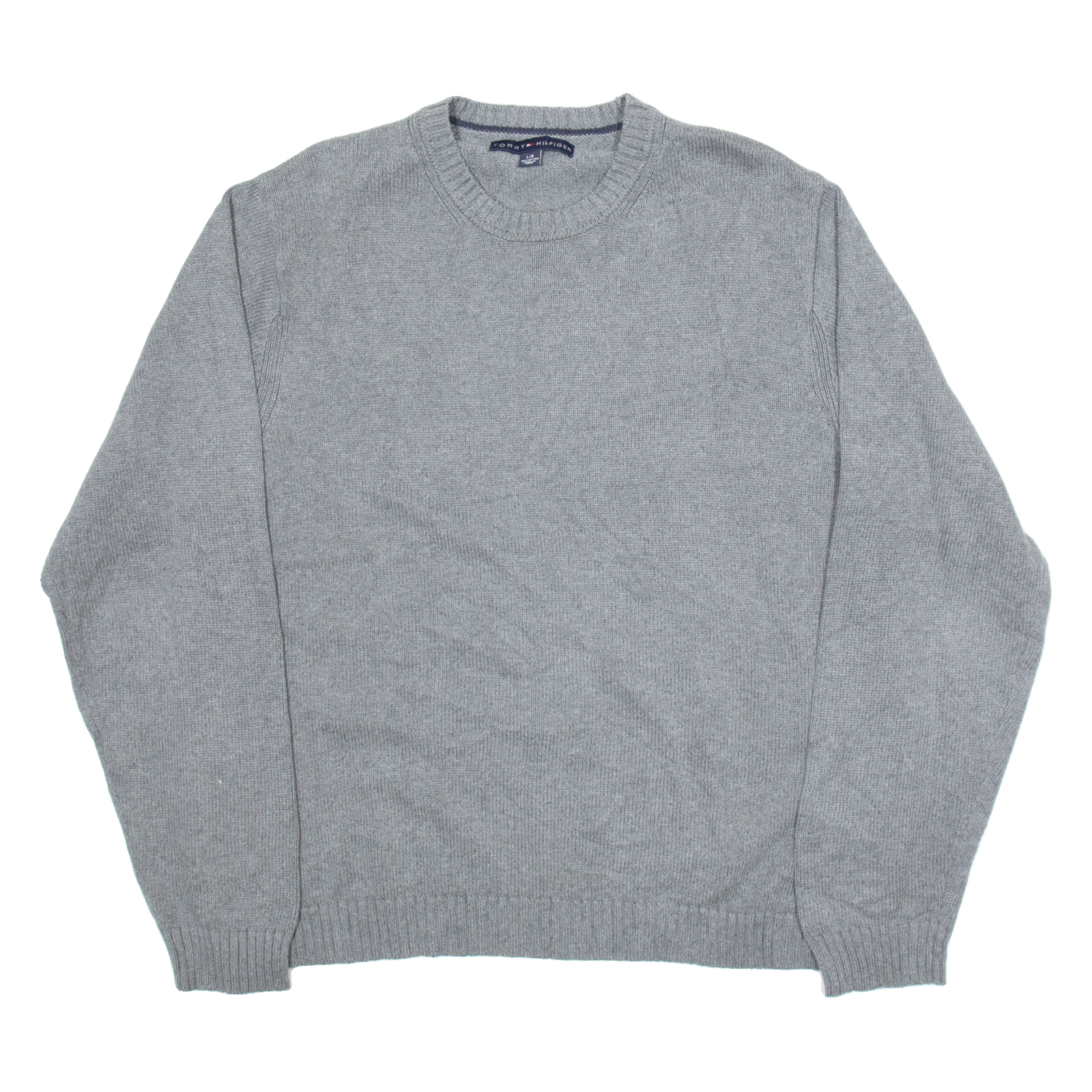 Buy TOMMY HILFIGER Mens Jumper Grey Tight Knit L Refurbished - $36.39 TOMMY HILFIGER Mens Jumper Grey Tight Knit L Refurbished - N/A refurbished available on Cerqular
