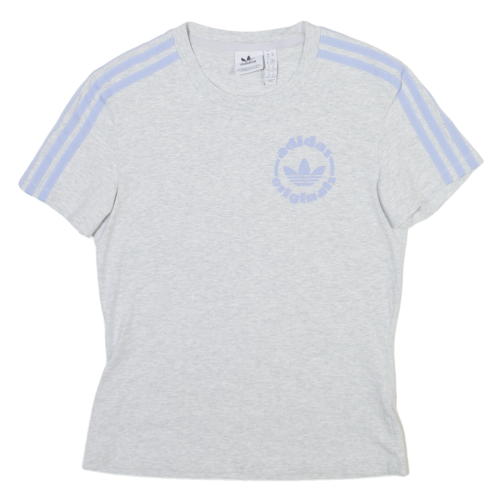 Buy ADIDAS ORIGINALS Womens T-Shirt Grey Crew Neck XS Refurbished - $15.59 ADIDAS ORIGINALS Womens T-Shirt Grey Crew Neck XS Refurbished - N/A refurbished available on Cerqular