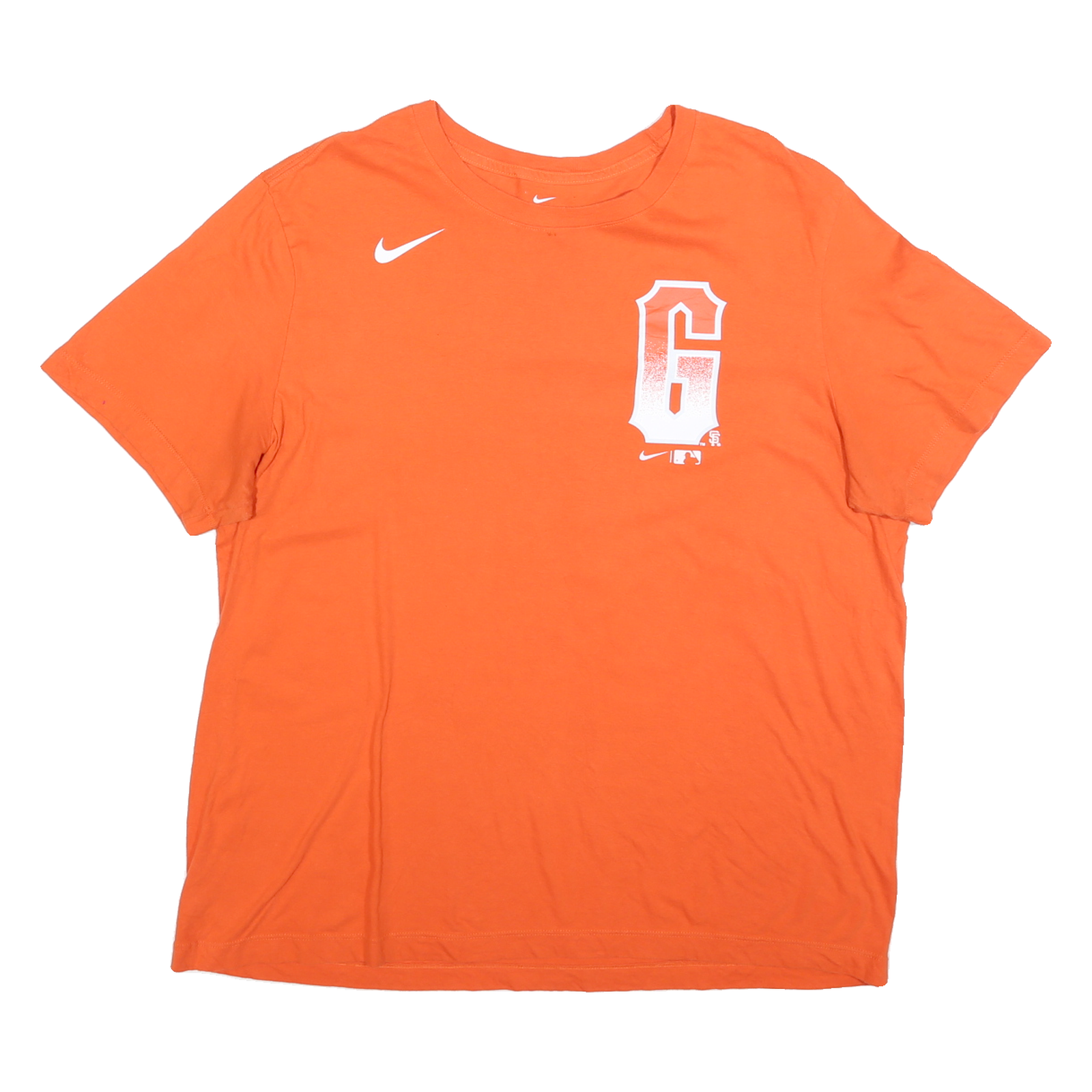 Buy NIKE Mens Orange Yastrzemski Graphic T-Shirt XL Short Sleeve Crew Neck Refurbished - $18.19 NIKE Mens Orange Yastrzemski Graphic T-Shirt XL Short Sleeve Crew Neck Refurbished - N/A refurbished available on Cerqular