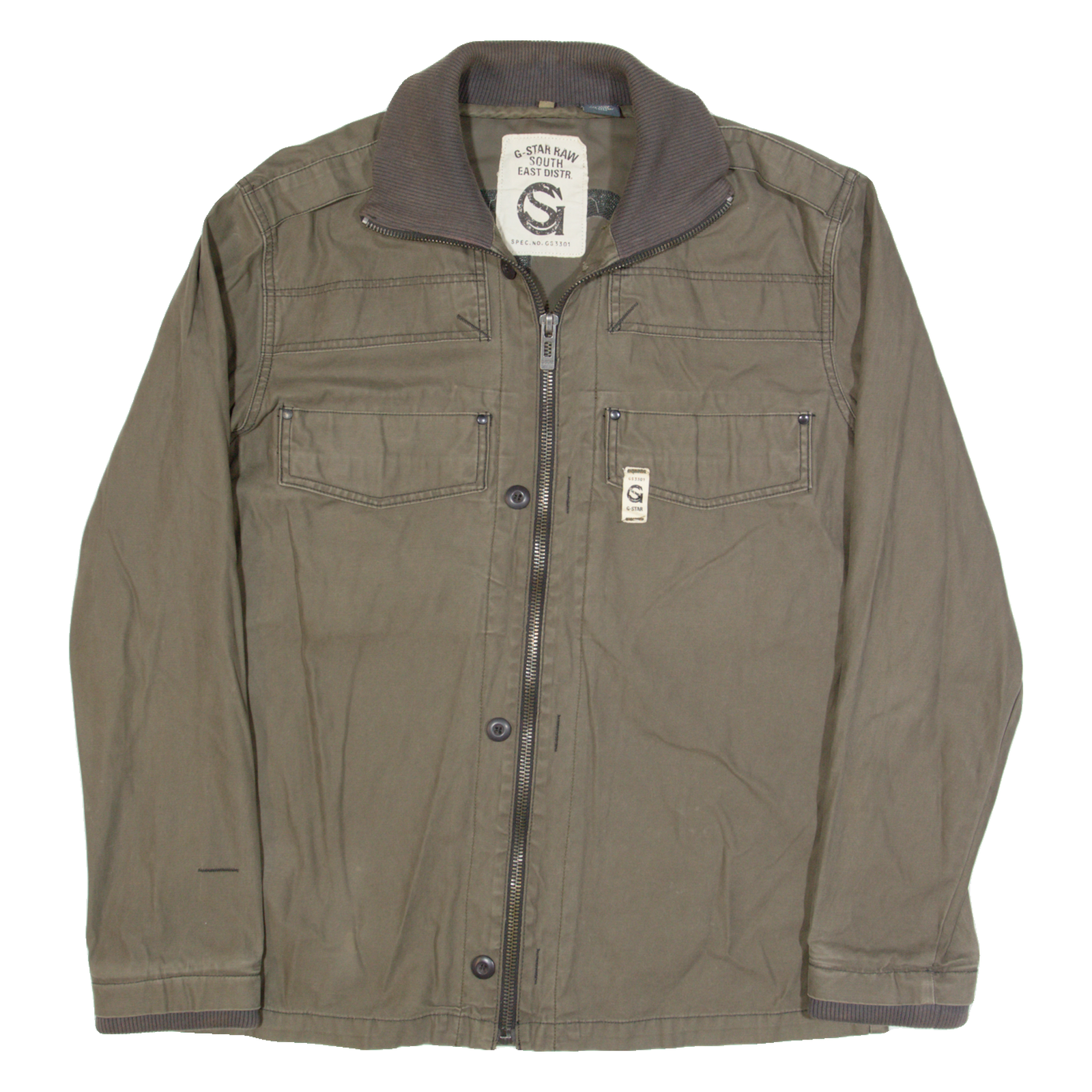 G-STAR Mens Jacket Grey XL Refurbished - N/A refurbished available on Cerqular