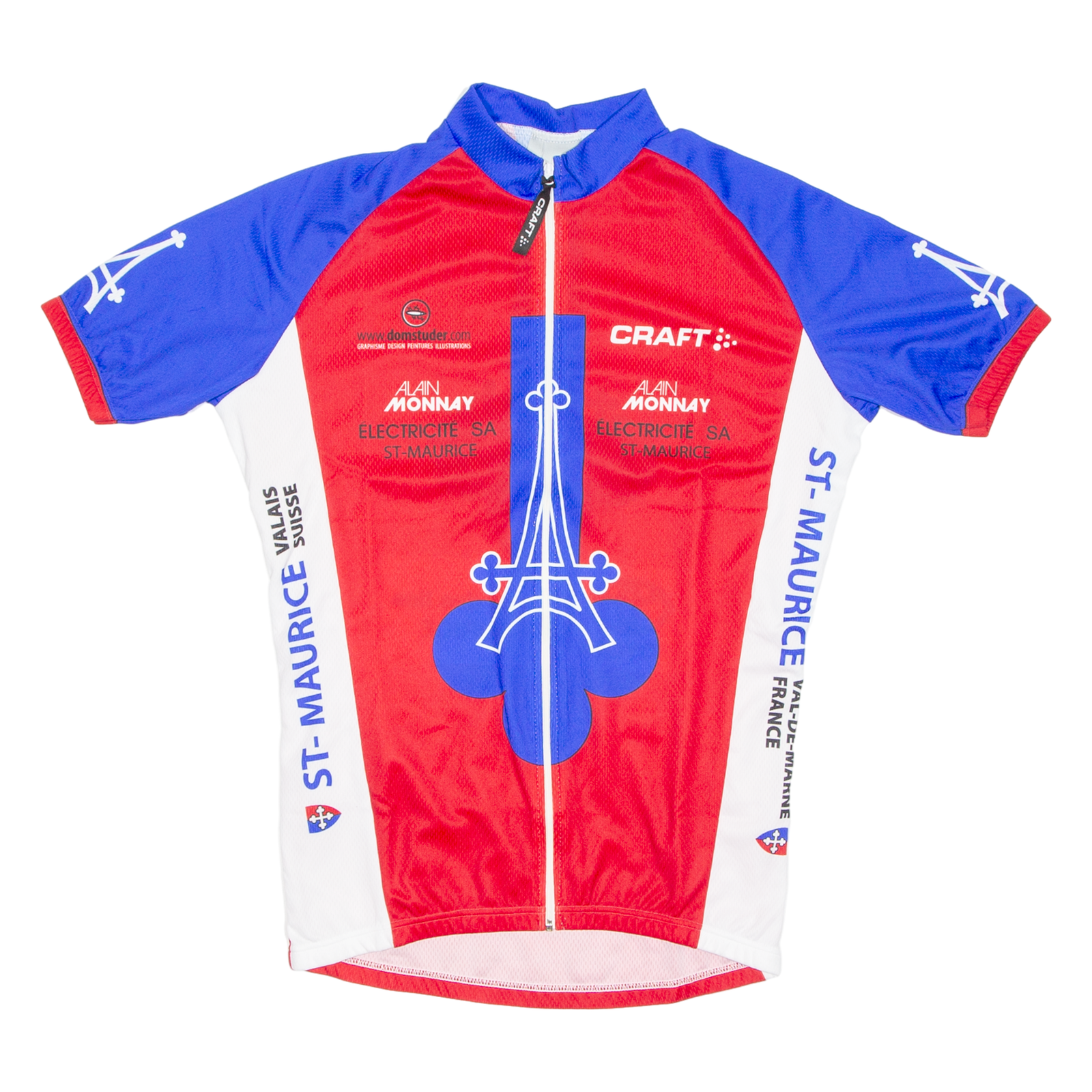 Cycling Mens Jersey Red Full Zip M Refurbished - N/A refurbished available on Cerqular