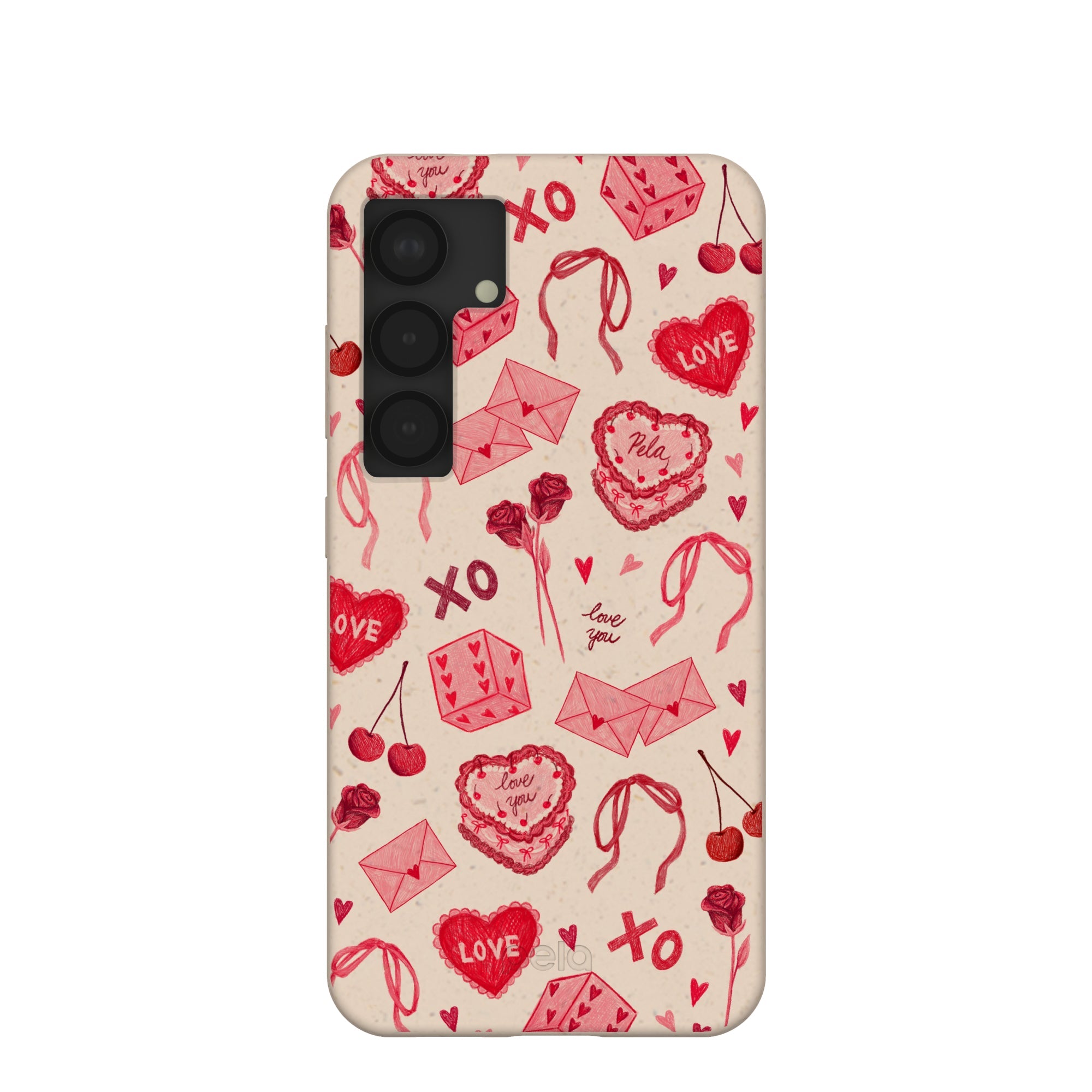 Seashell Love Pack Samsung Galaxy S25 Case Refurbished - Pela Case refurbished available on Cerqular