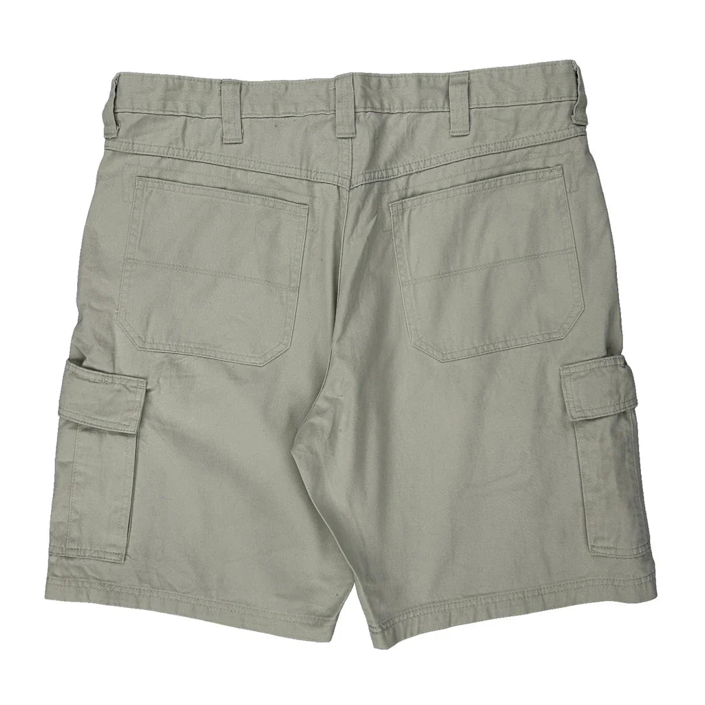 Buy Wrangler Cargo Shorts - 36W 8L Beige Cotton Refurbished - $39.85 Wrangler Cargo Shorts - 36W 8L Beige Cotton Refurbished - Thrifted (note: this is a term often used to describe second- refurbished available on Cerqular