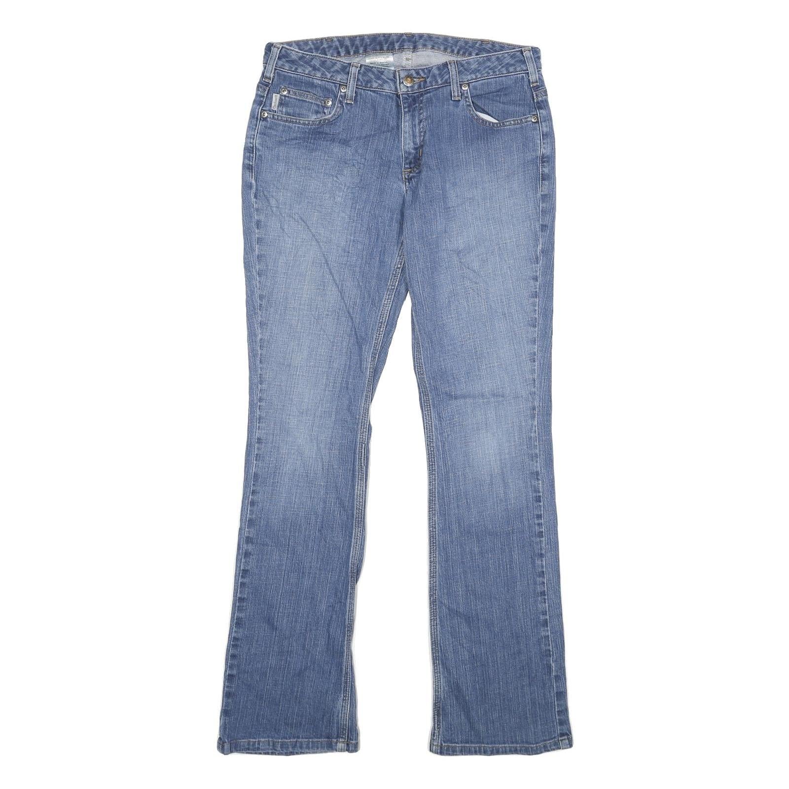 CARHARTT Womens Jeans Blue Loose Straight Denim Medium W32 L34 Casual Stylish Refurbished - N/A refurbished available on Cerqular
