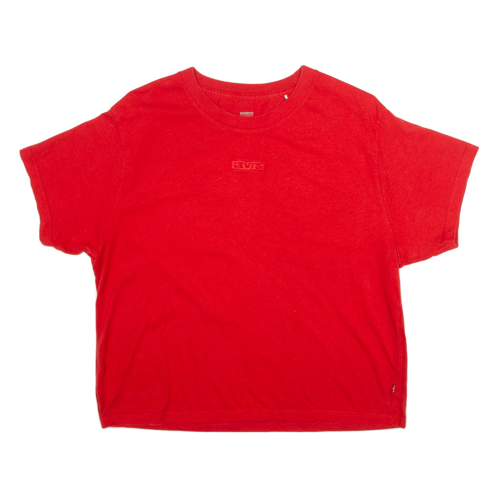 LEVI'S Womens T-Shirt Red XS Refurbished - N/A refurbished available on Cerqular