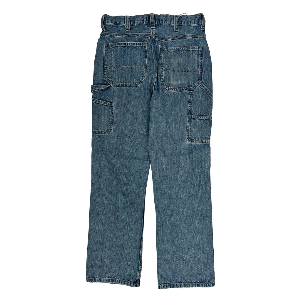 Buy George Carpenter Jeans - 30W 32L Blue Cotton Refurbished - $26.79 George Carpenter Jeans - 30W 32L Blue Cotton Refurbished - Thrifted (note: this is a term often used to describe second- refurbished available on Cerqular