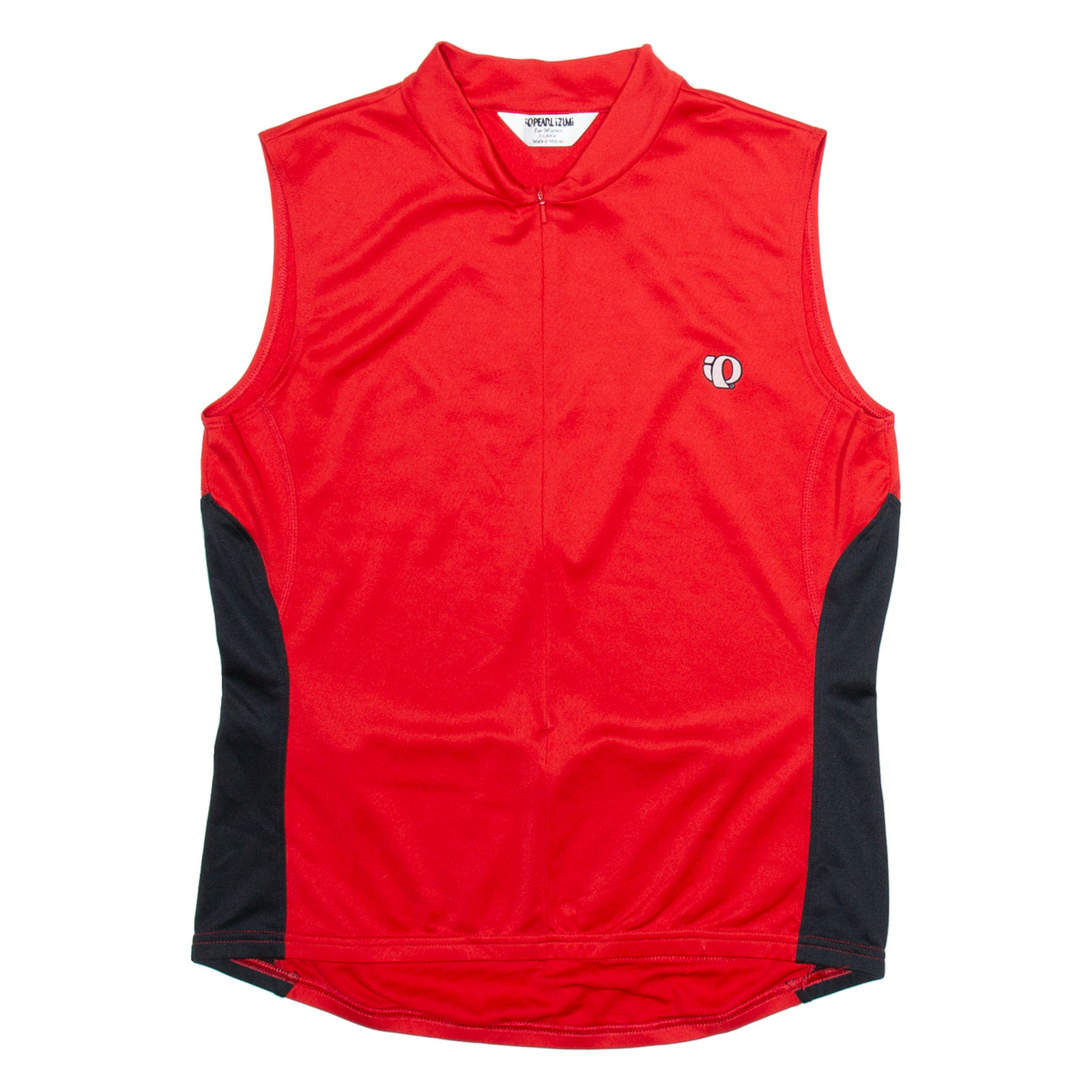 OPEARL IZUMI Cycling Womens Jersey Red Sleeveless 1/2 Zip XL Refurbished - N/A refurbished available on Cerqular