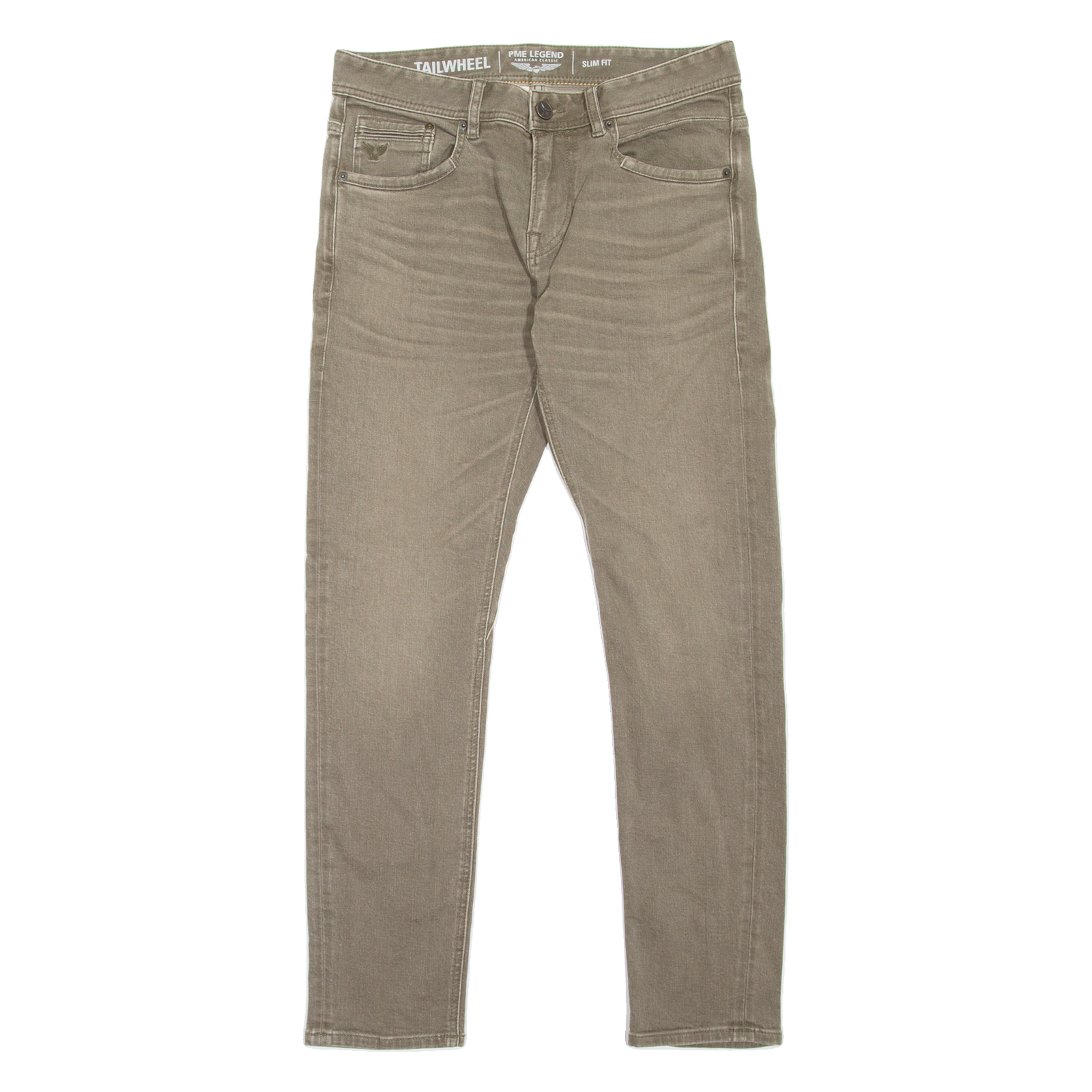 PME LEGEND Tailwheel Mens Jeans Green Slim Tapered W31 L30 Refurbished - N/A refurbished available on Cerqular
