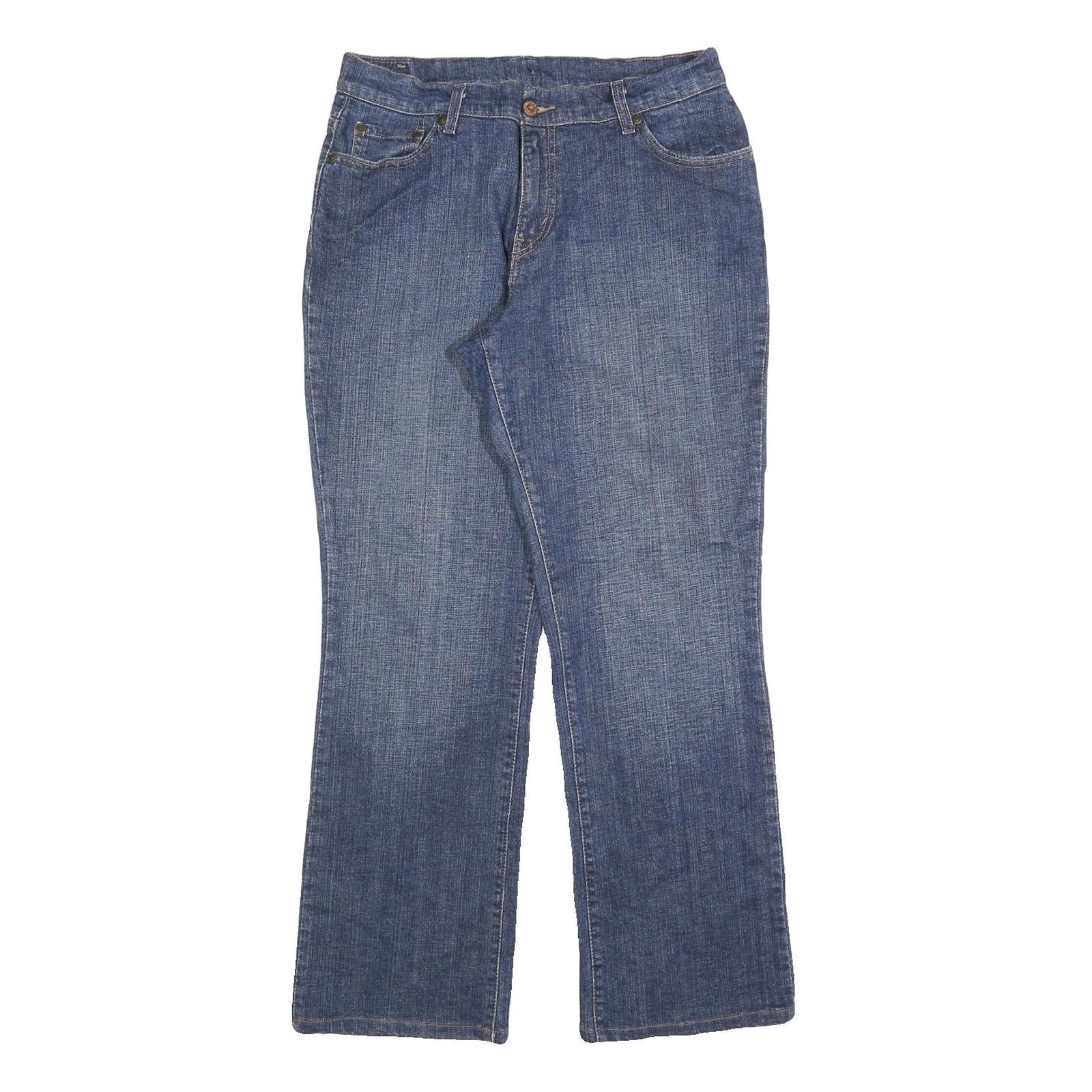 LEVI'S Womens Jeans Blue Regular Straight Denim Medium W30 L30 Classic Fit Zip Refurbished - N/A refurbished available on Cerqular