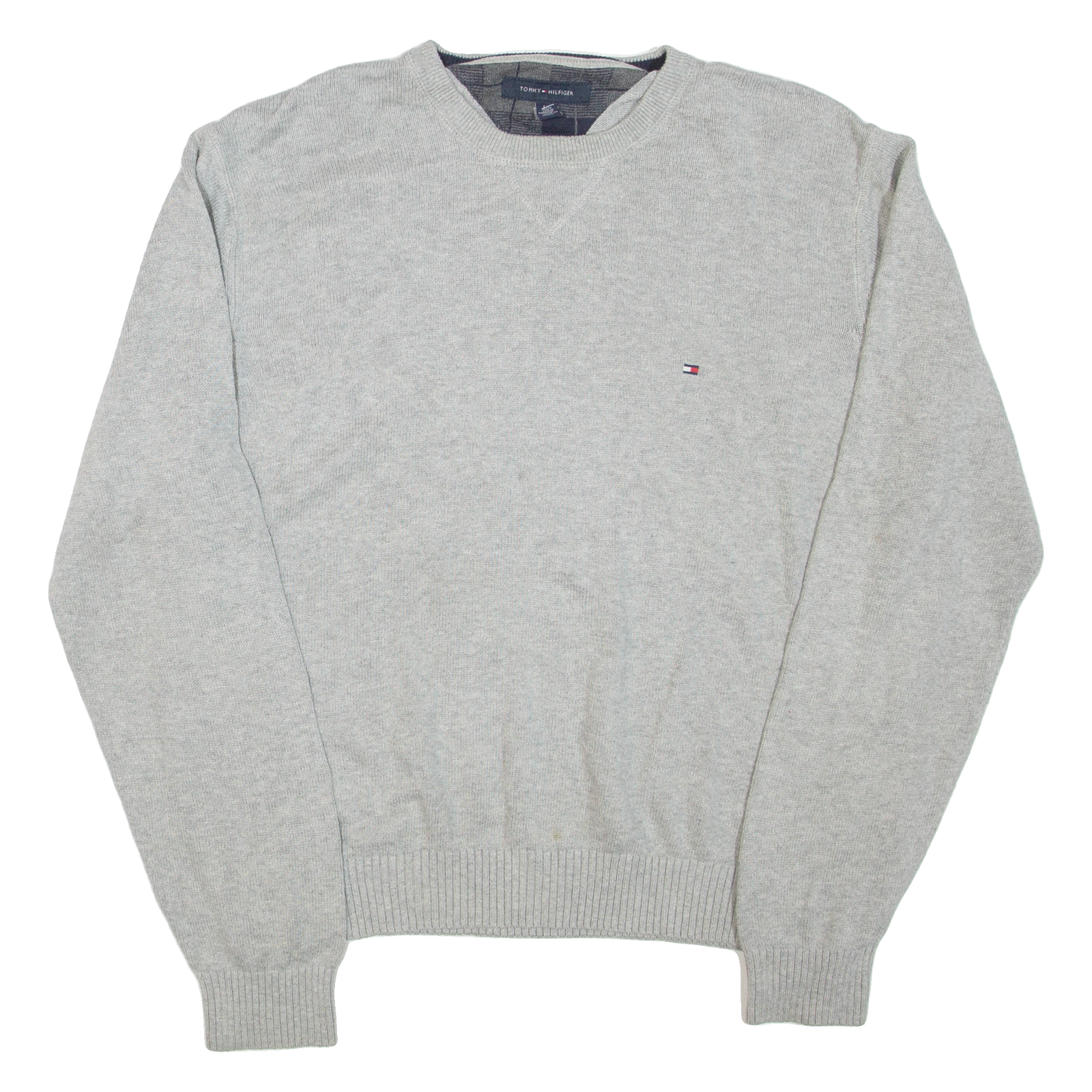 Buy TOMMY HILFIGER Mens Jumper Grey Tight Knit L Refurbished - $36.39 TOMMY HILFIGER Mens Jumper Grey Tight Knit L Refurbished - N/A refurbished available on Cerqular