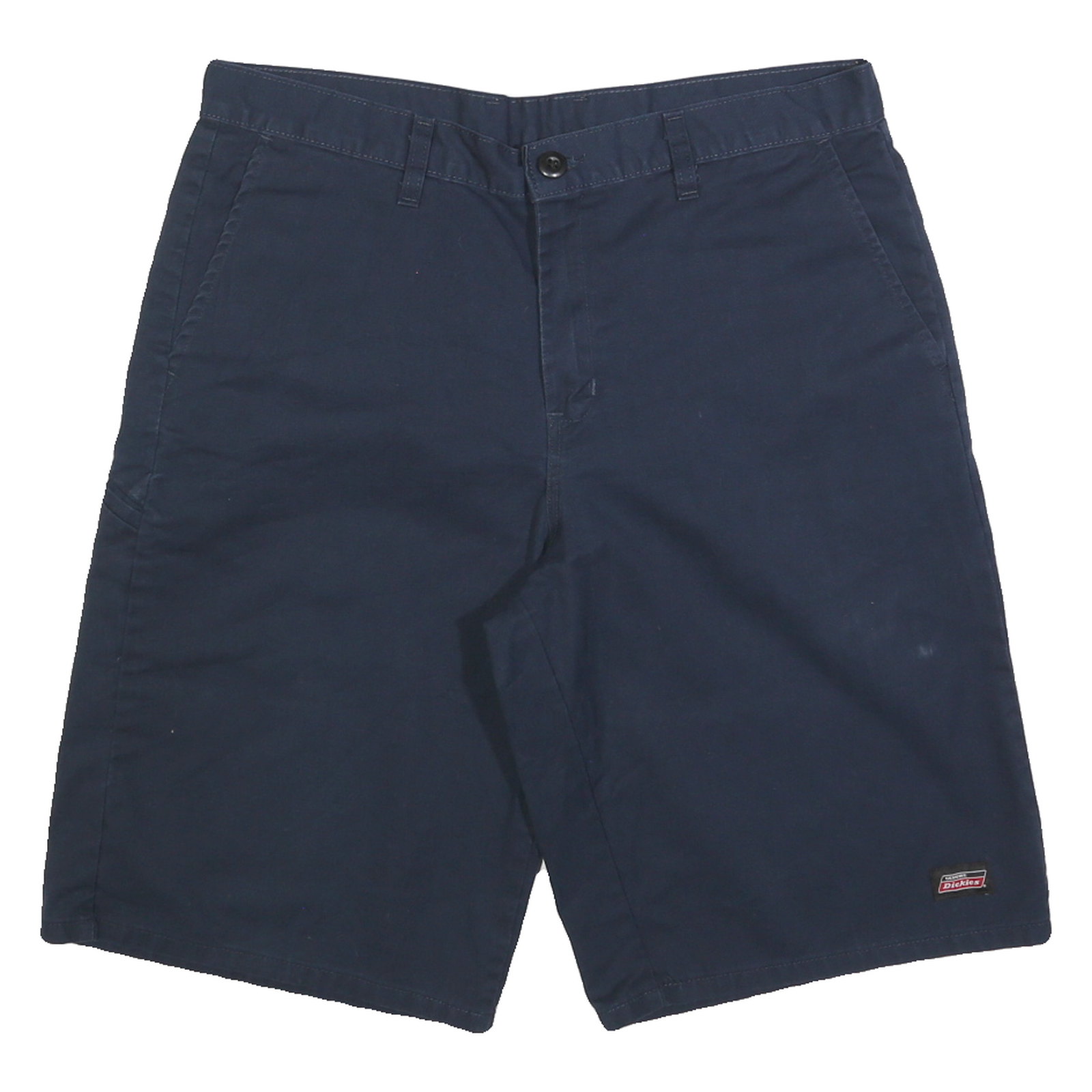 DICKIES Mens Shorts Navy Blue Casual M W34 Cotton Blend Workwear Refurbished - N/A refurbished available on Cerqular